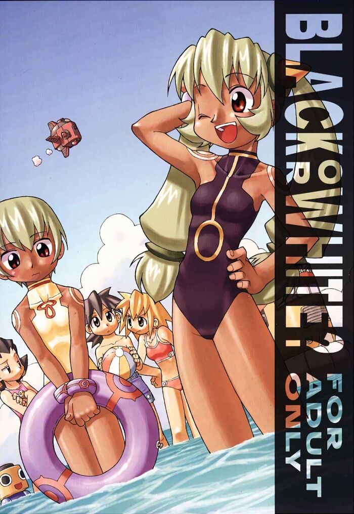 (C58) [Y no Shokutaku (Hamada Yoshikadu)] Black Or White? (Rockman DASH) [German] [Chastity Dreamer Schmö]