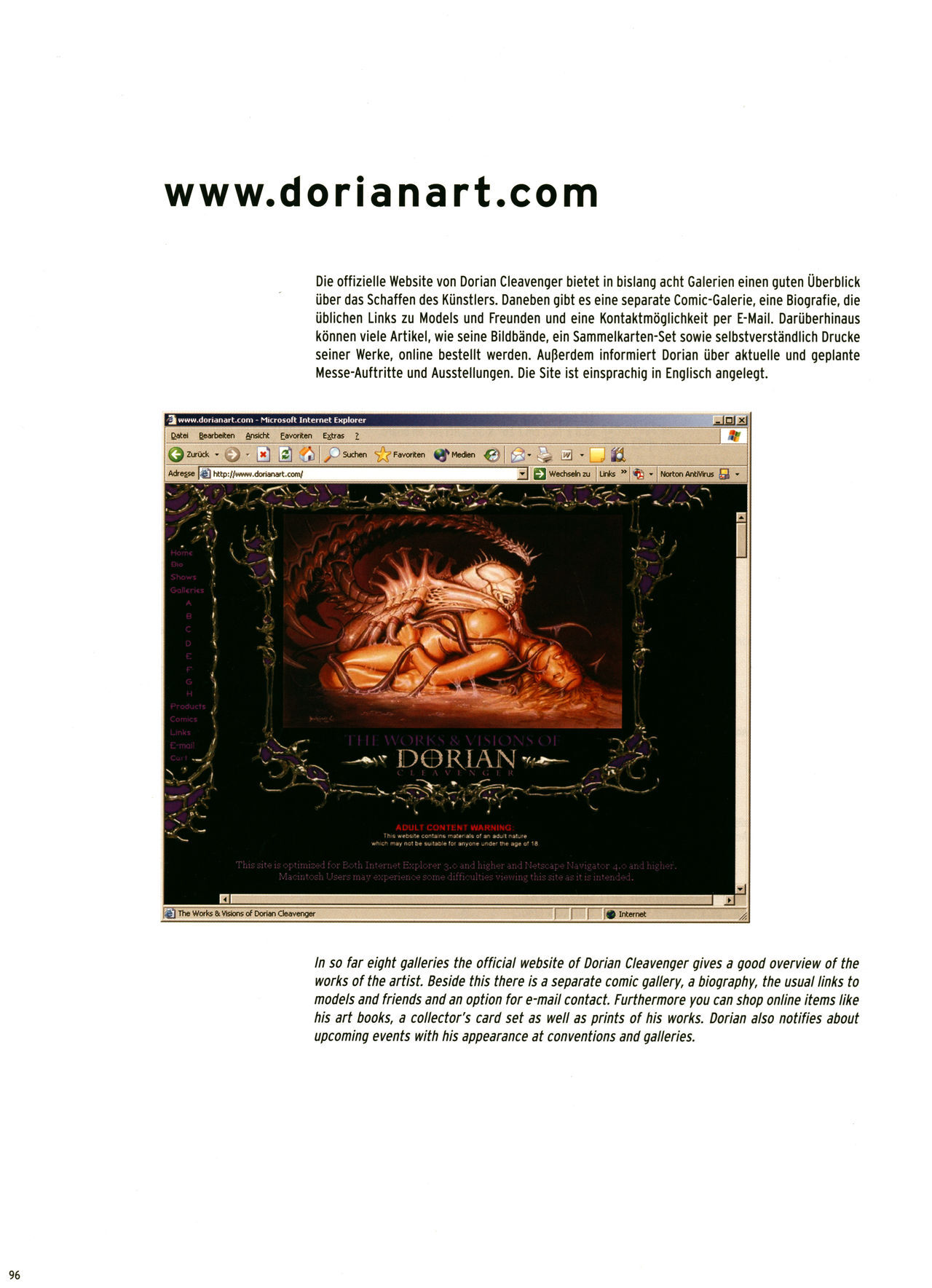 [Dorian Cleavenger] Art Fantastix #15 - The Latest Works & Visions of Dorian Cleavenger - Page 78
