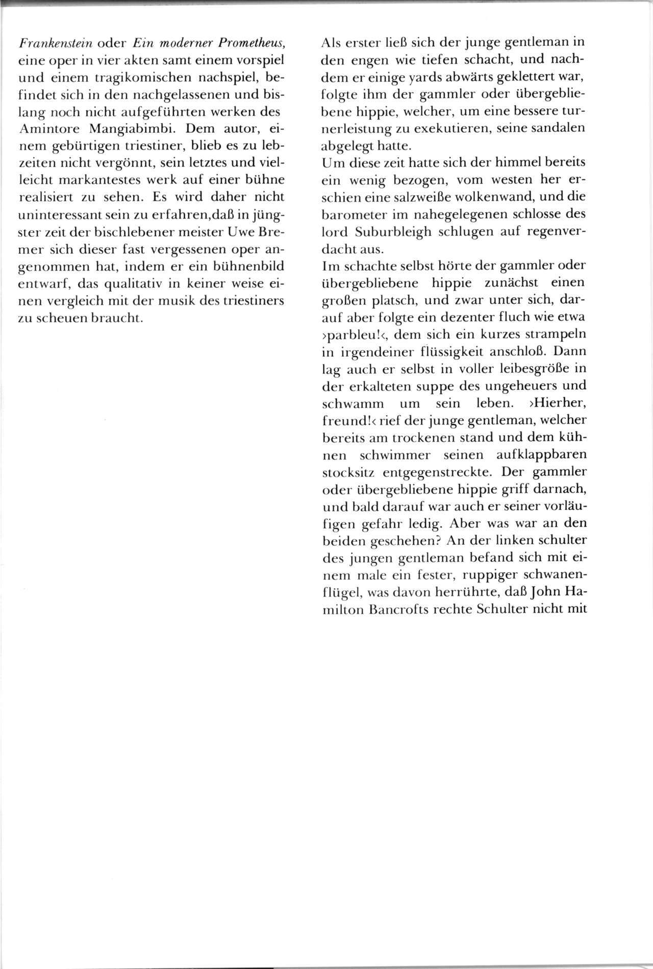 [Hans Arnold & H. C. Artmann] Frankenstein in Sussex [German] - Page 28