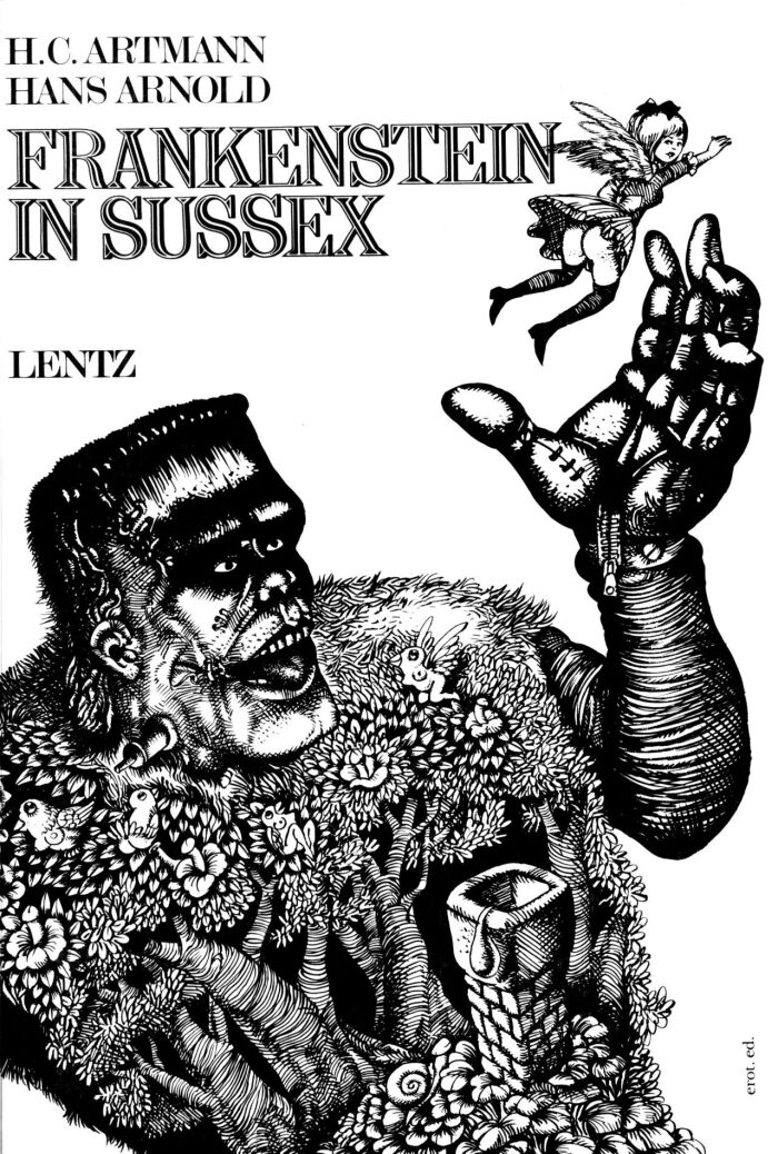 [Hans Arnold & H. C. Artmann] Frankenstein in Sussex [German]