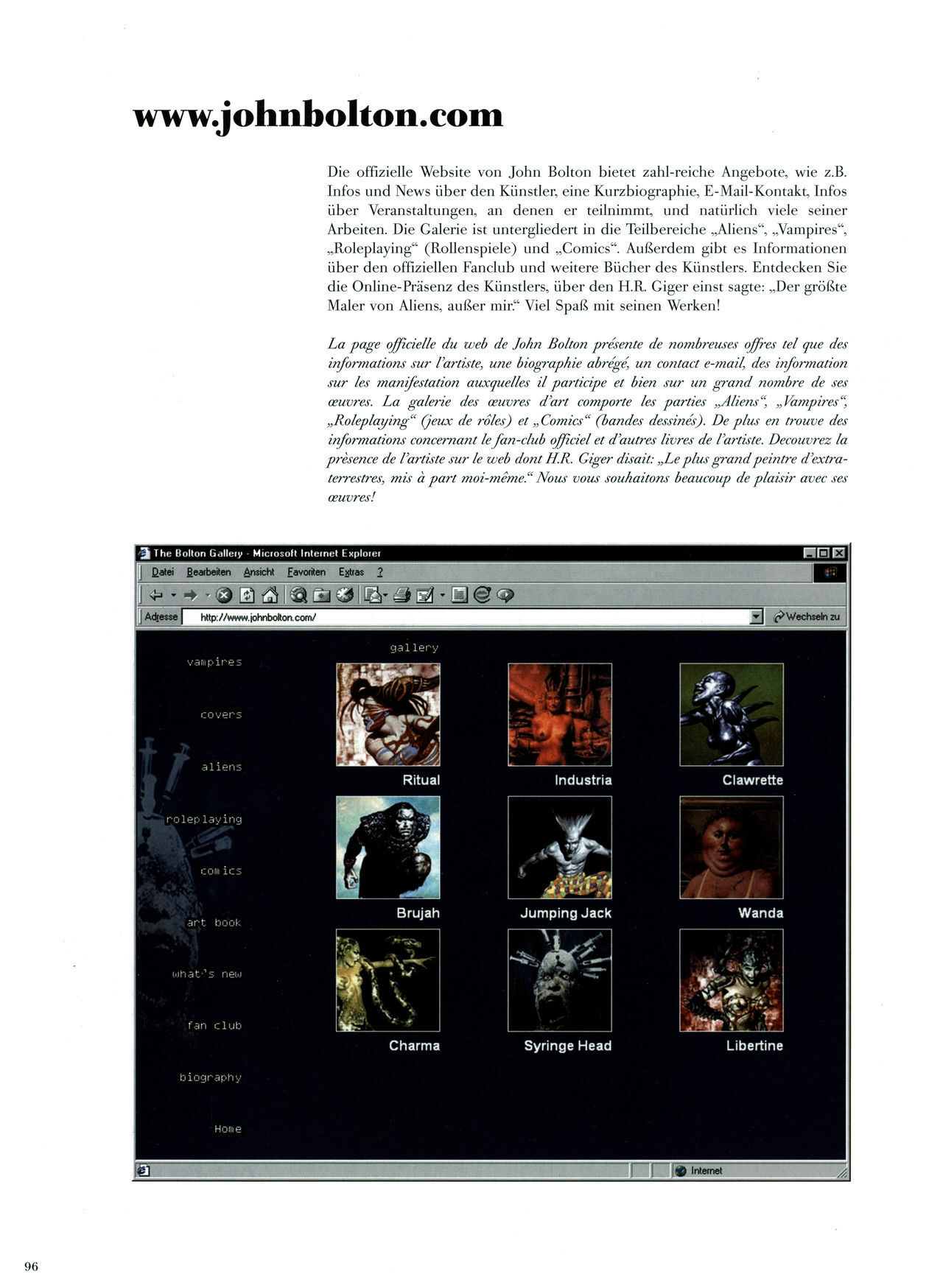 [John Bolton] Art Fantastix #06 - The Art of John Bolton - Page 93