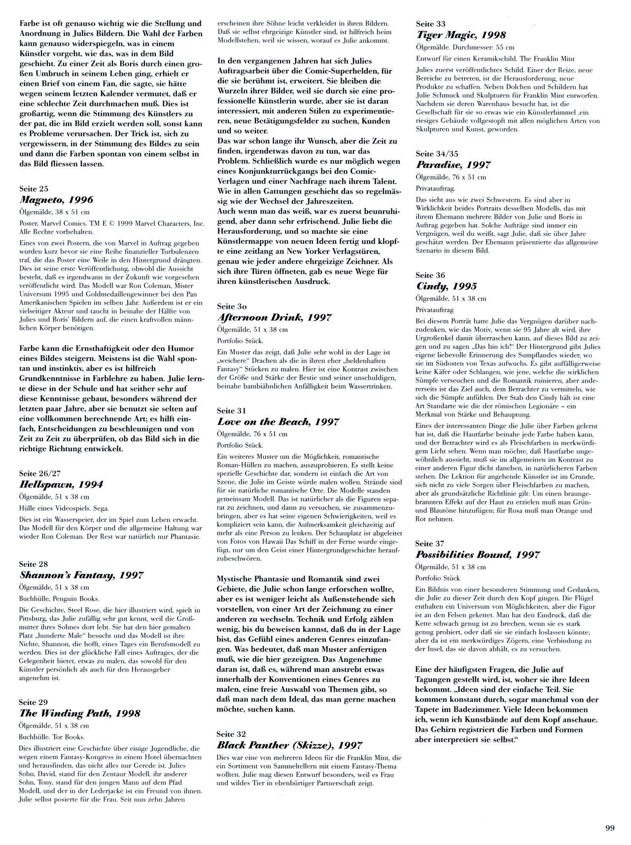 [Julie Bell] Art Fantastix #05 - The Art of Julie Bell - Page 89