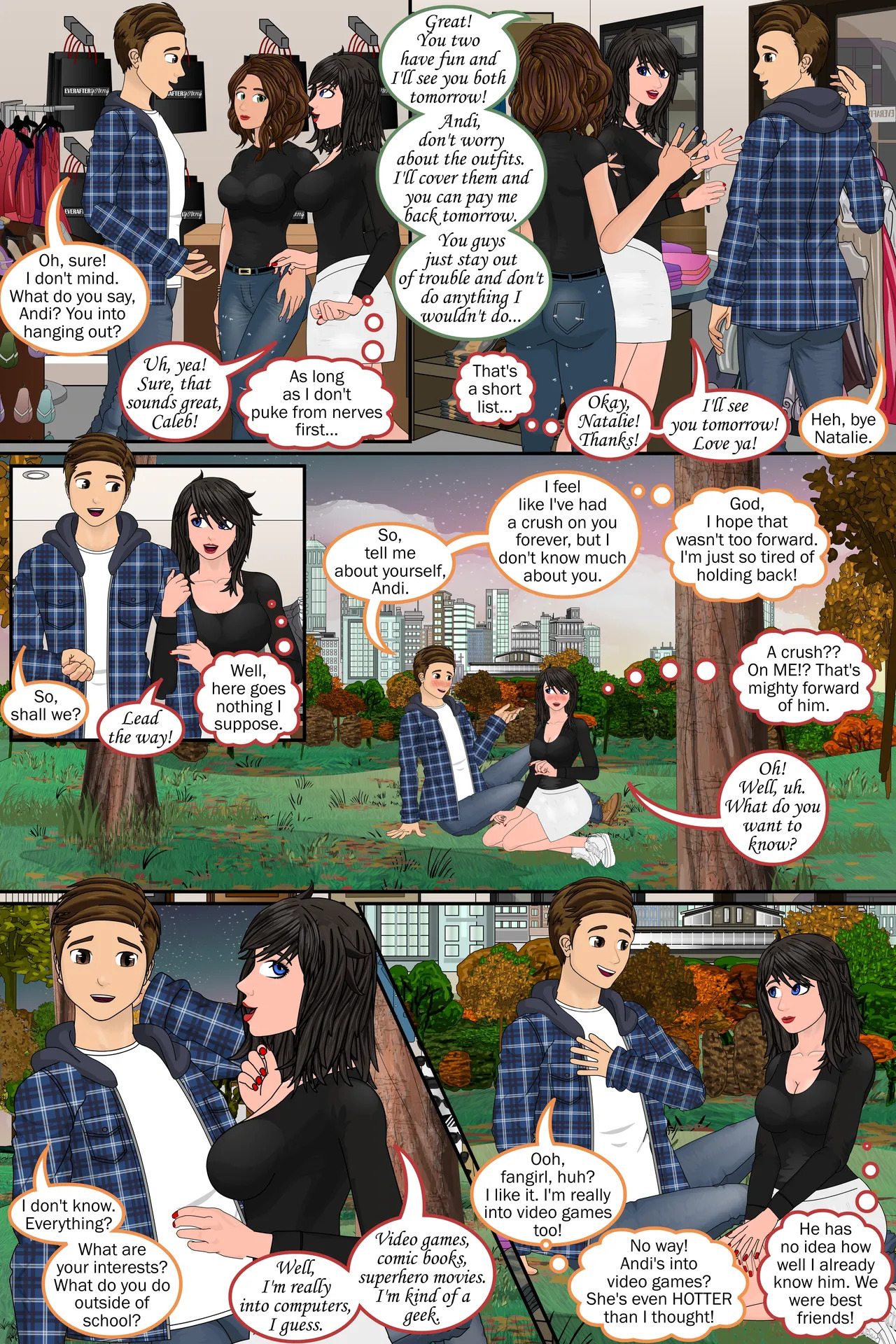 [Sapphire Foxx] :- Wish in the classroom - HOMECOMING - Page 16