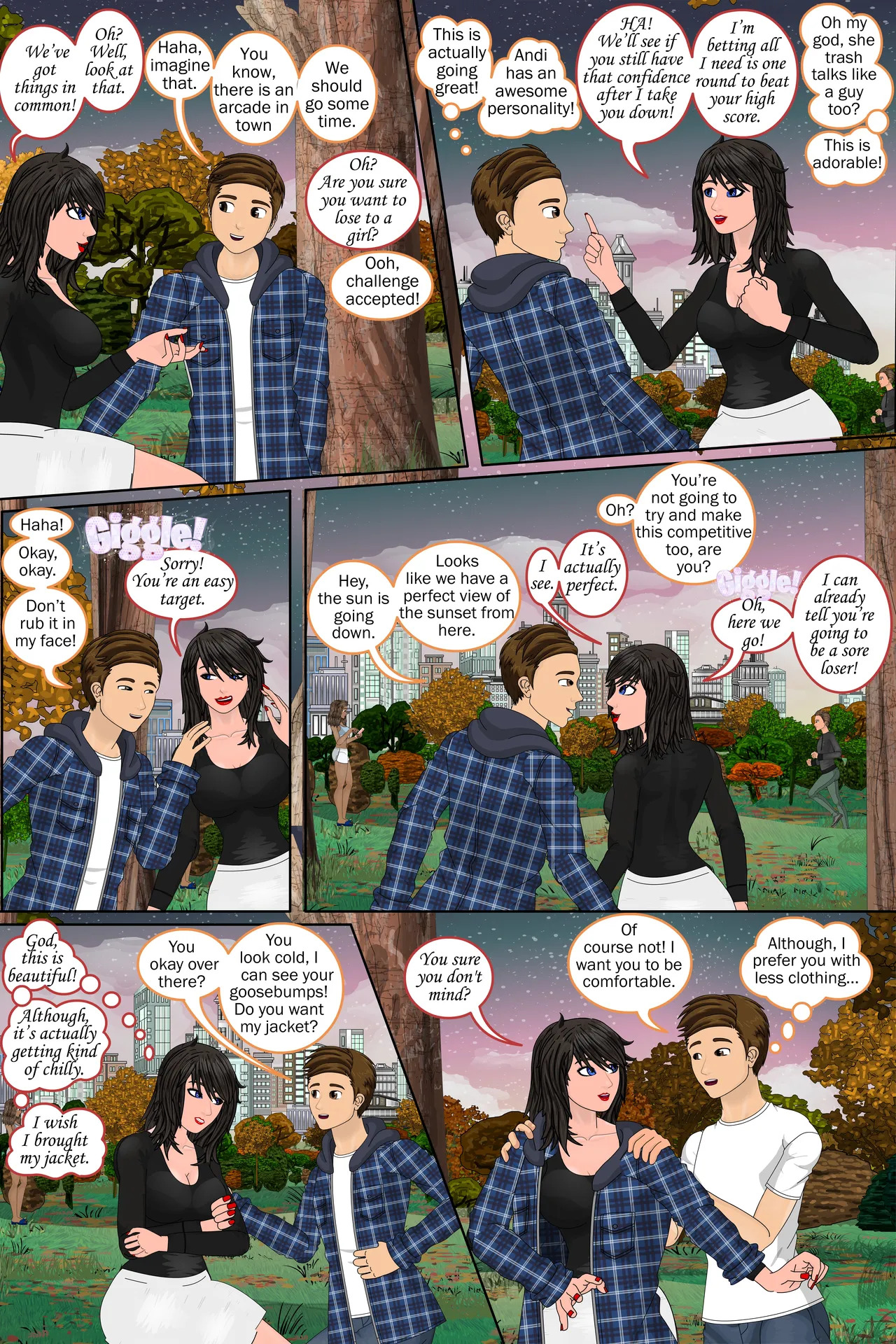 [Sapphire Foxx] :- Wish in the classroom - HOMECOMING - Page 17