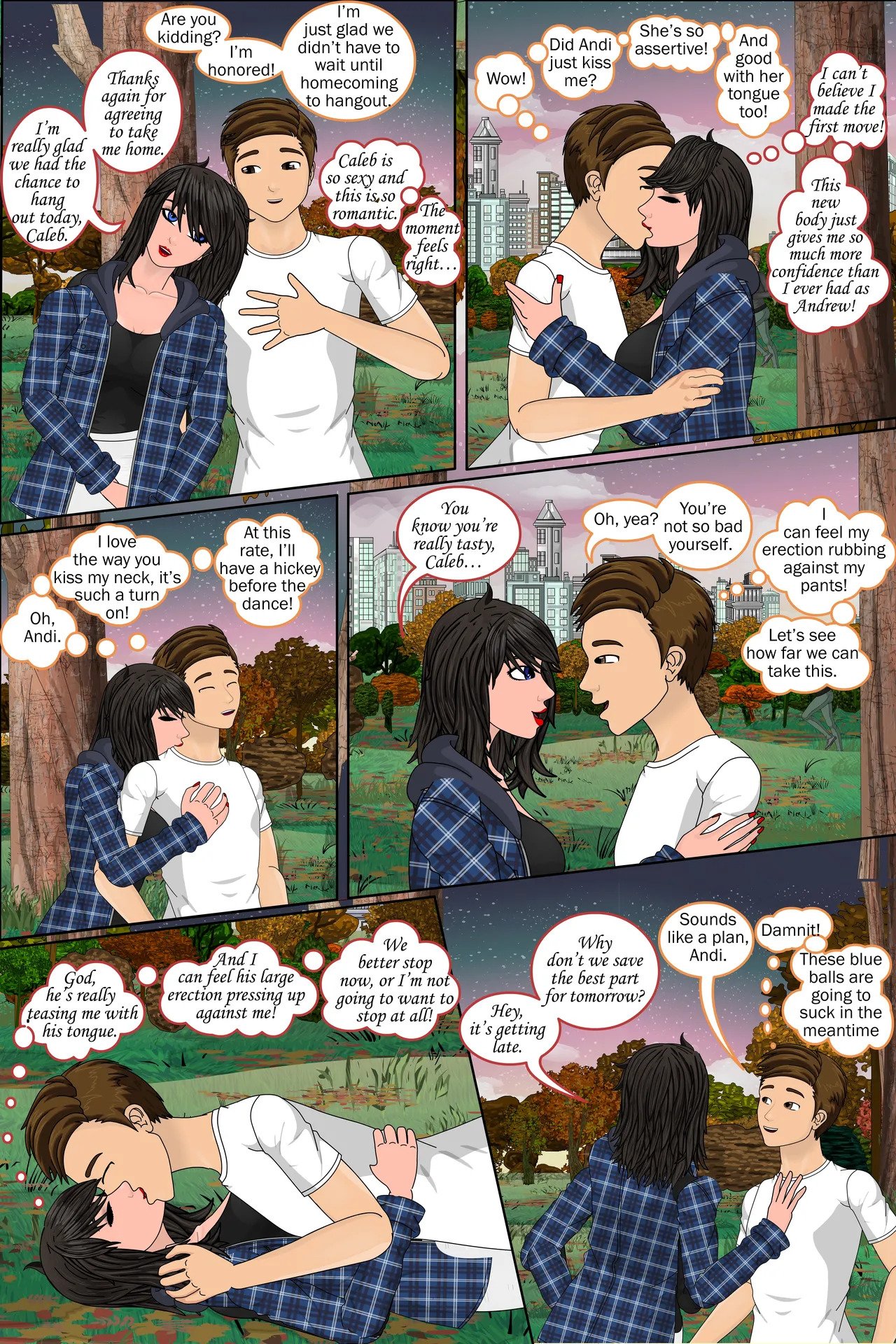 [Sapphire Foxx] :- Wish in the classroom - HOMECOMING - Page 18