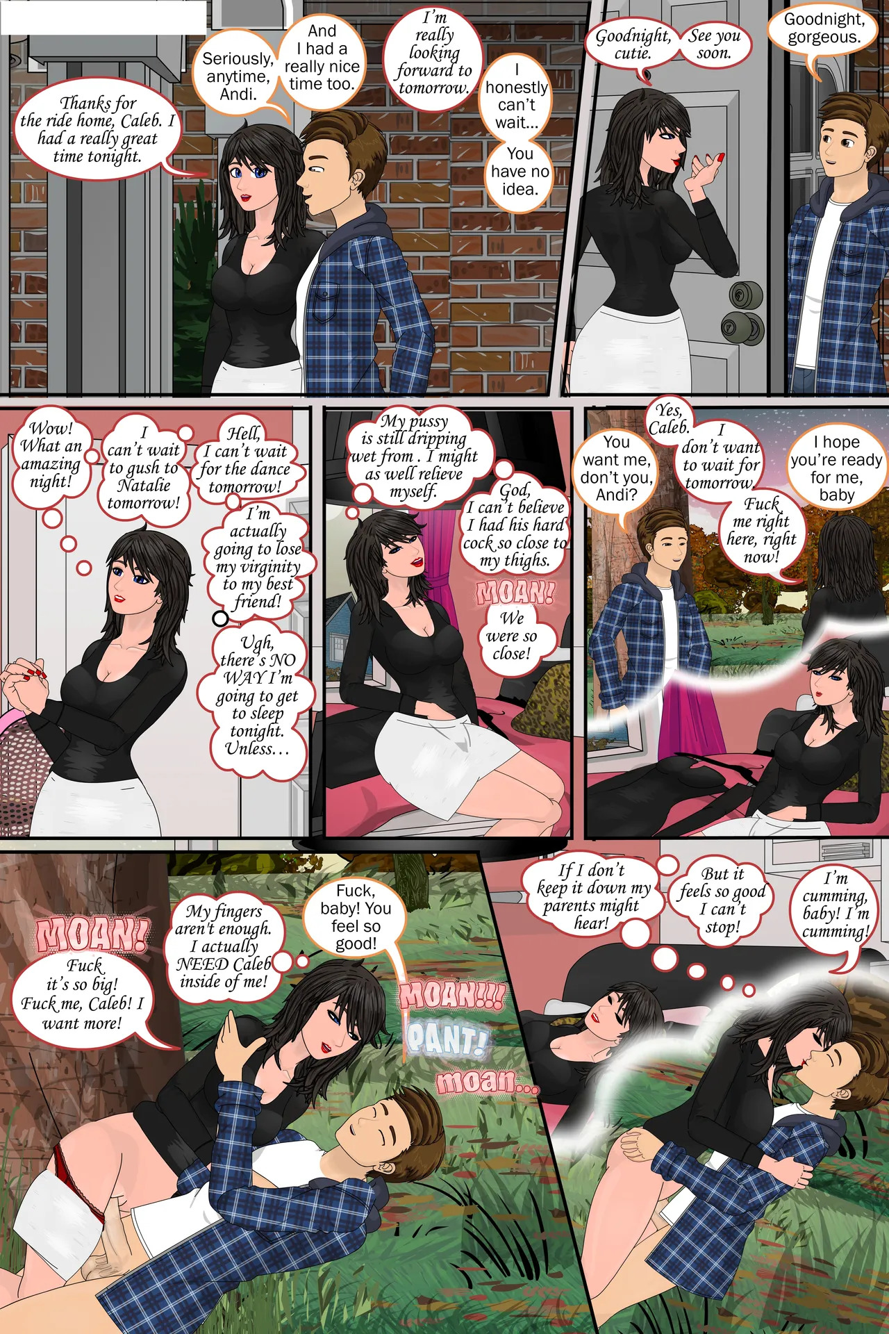 [Sapphire Foxx] :- Wish in the classroom - HOMECOMING - Page 19