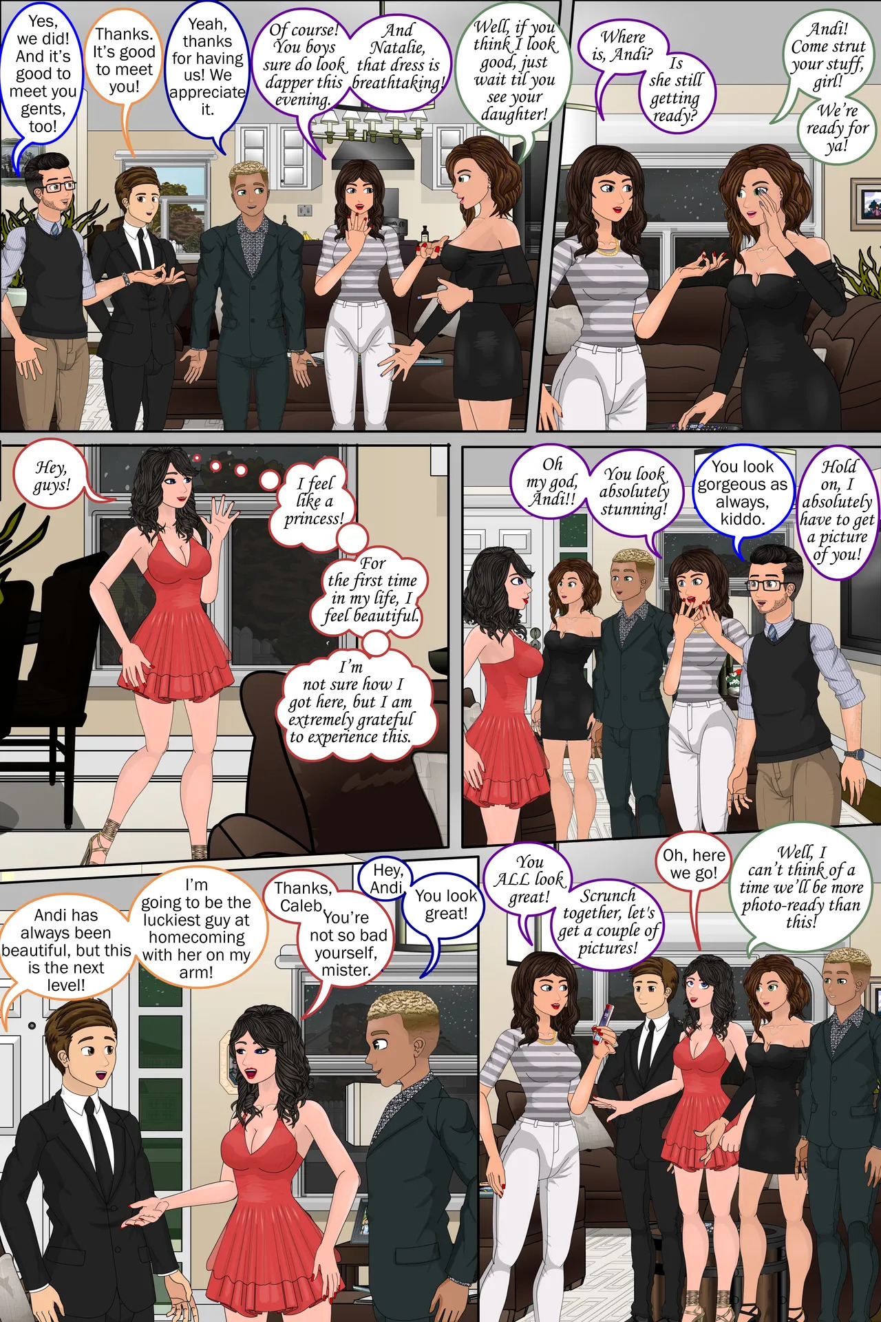 [Sapphire Foxx] :- Wish in the classroom - HOMECOMING - Page 24