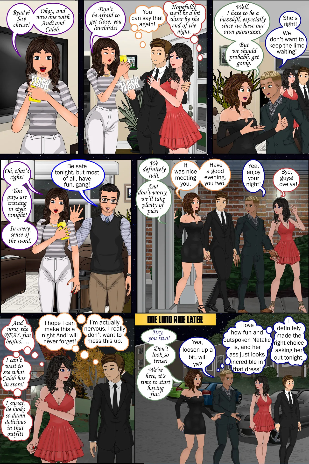 [Sapphire Foxx] :- Wish in the classroom - HOMECOMING - Page 25