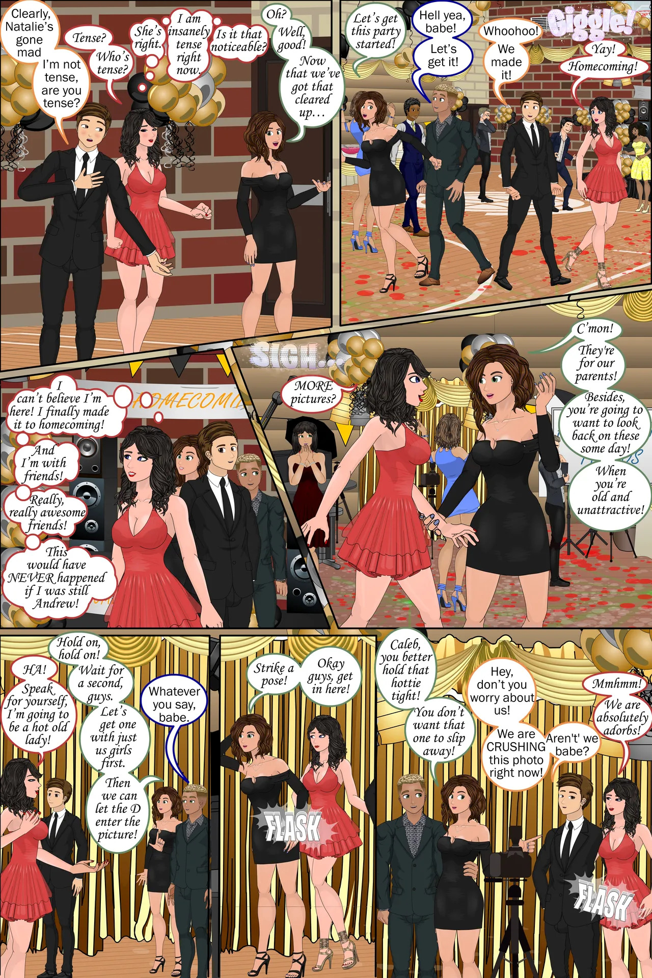 [Sapphire Foxx] :- Wish in the classroom - HOMECOMING - Page 26