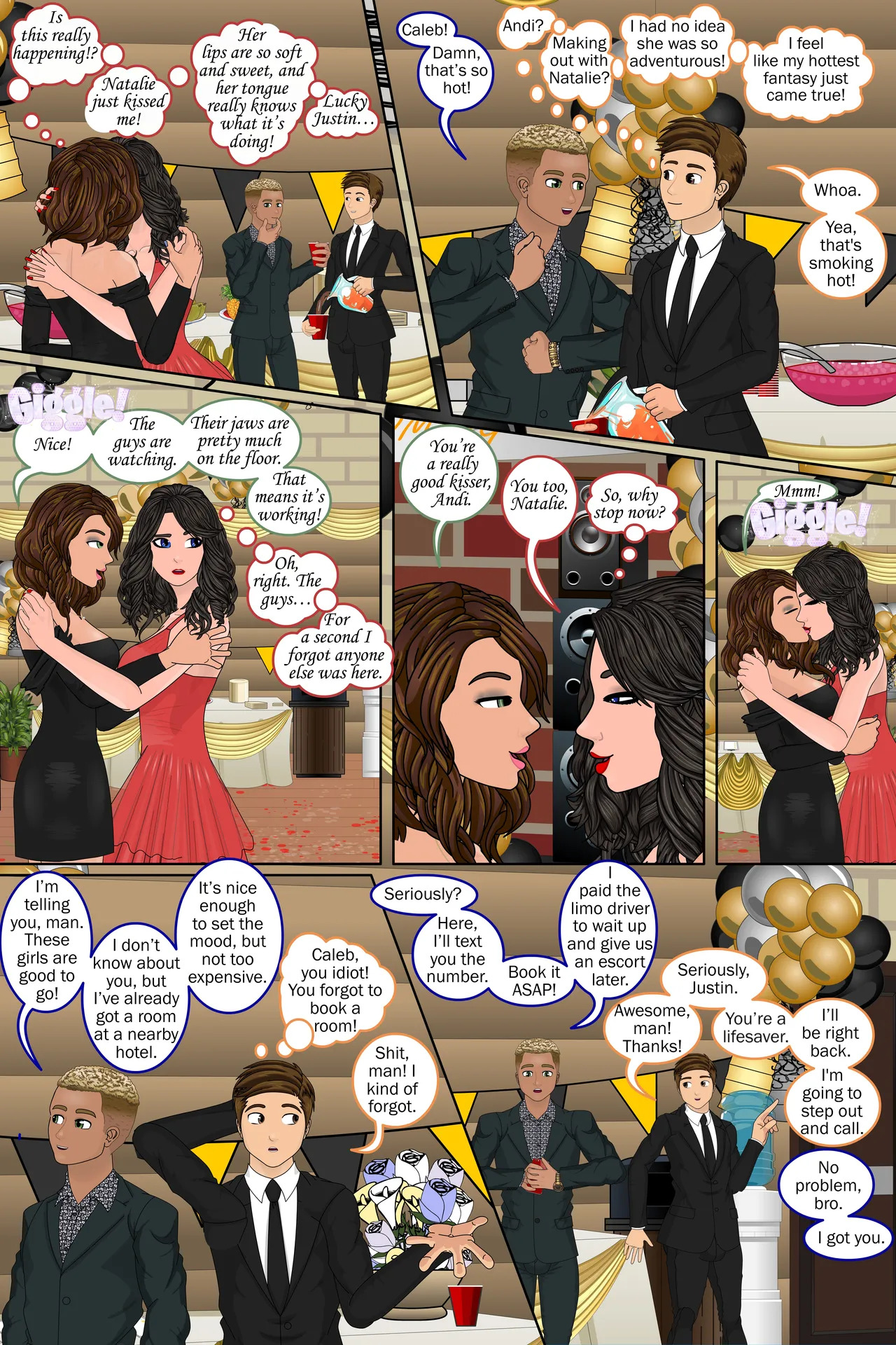 [Sapphire Foxx] :- Wish in the classroom - HOMECOMING - Page 28