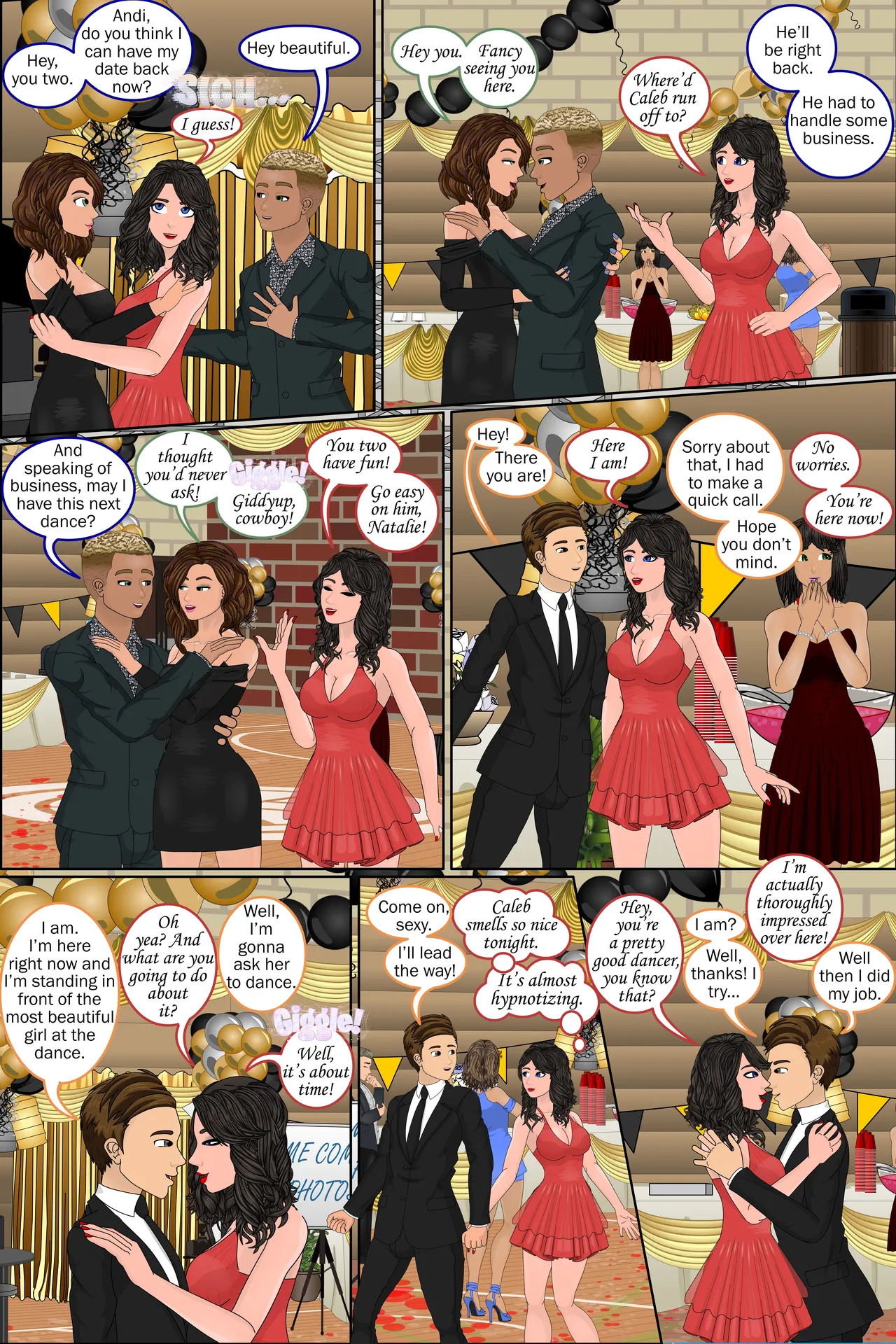 [Sapphire Foxx] :- Wish in the classroom - HOMECOMING - Page 29