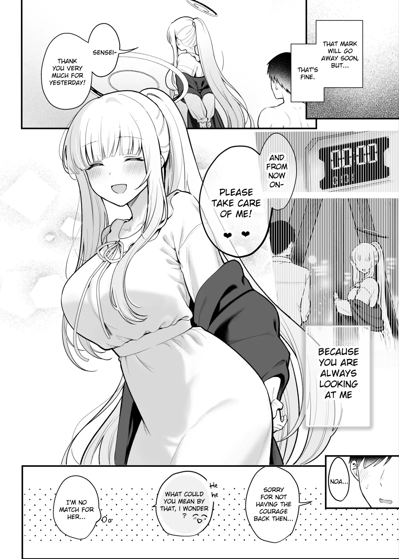 [Pontaroya (Pontaro)] Hoshi ni Somerareta Yoru no Kioku - THE NIGHT DYED WITH A STAR (Blue Archive) [Digital] [English] [Literally Starving] - Page 27
