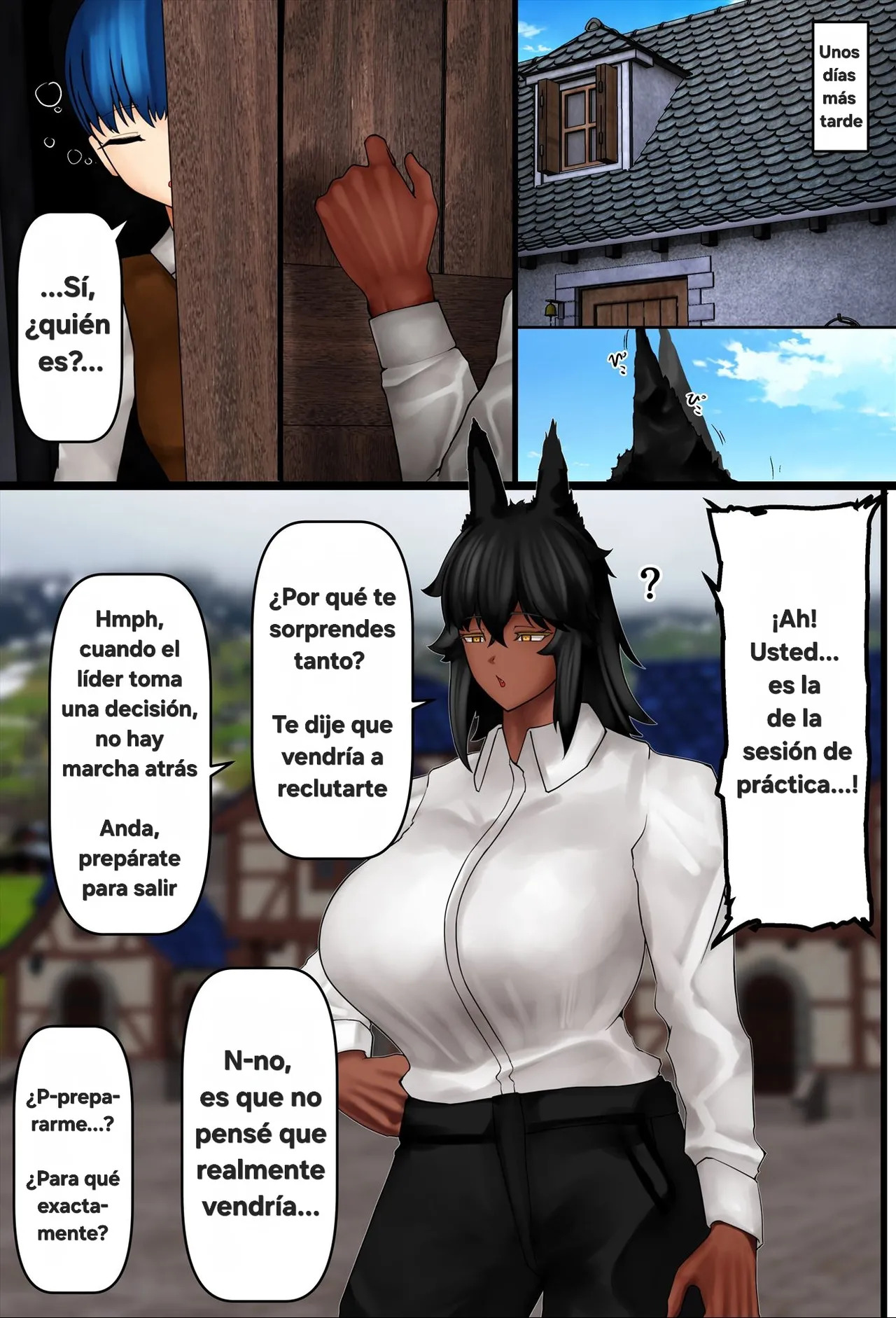 [sirosoil] Futanari Taiken Kyōren | Entrenamiento de experiencia futanari [Spanish] - Page 37