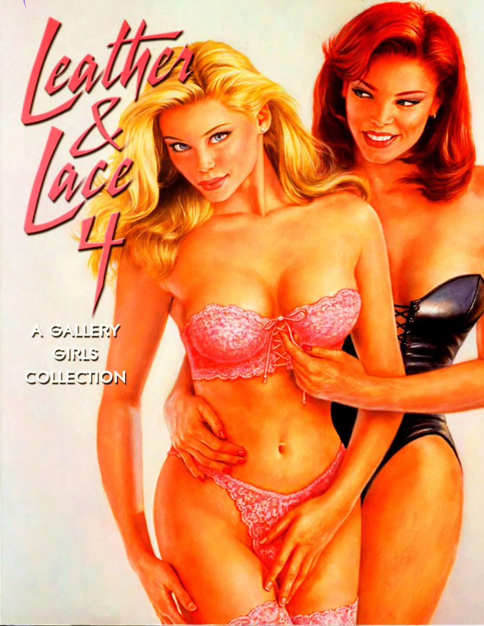 Leather & Lace 4 (A Gallery Girls Collection) [English]
