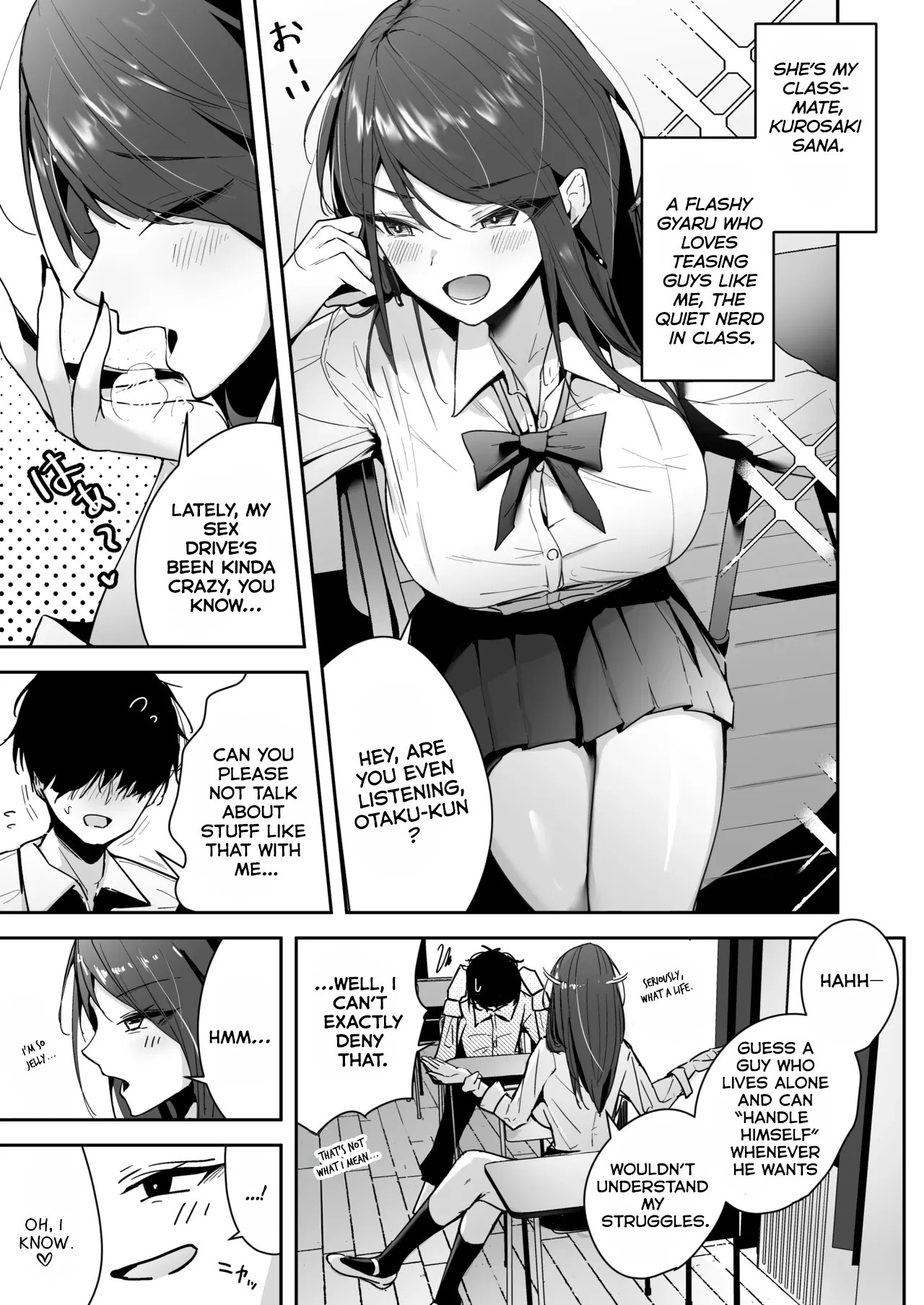 [Unitoshiki] Zako Manko SeFri no Kurosaki-san [English] [MuraMura] [Digital] - Page 2