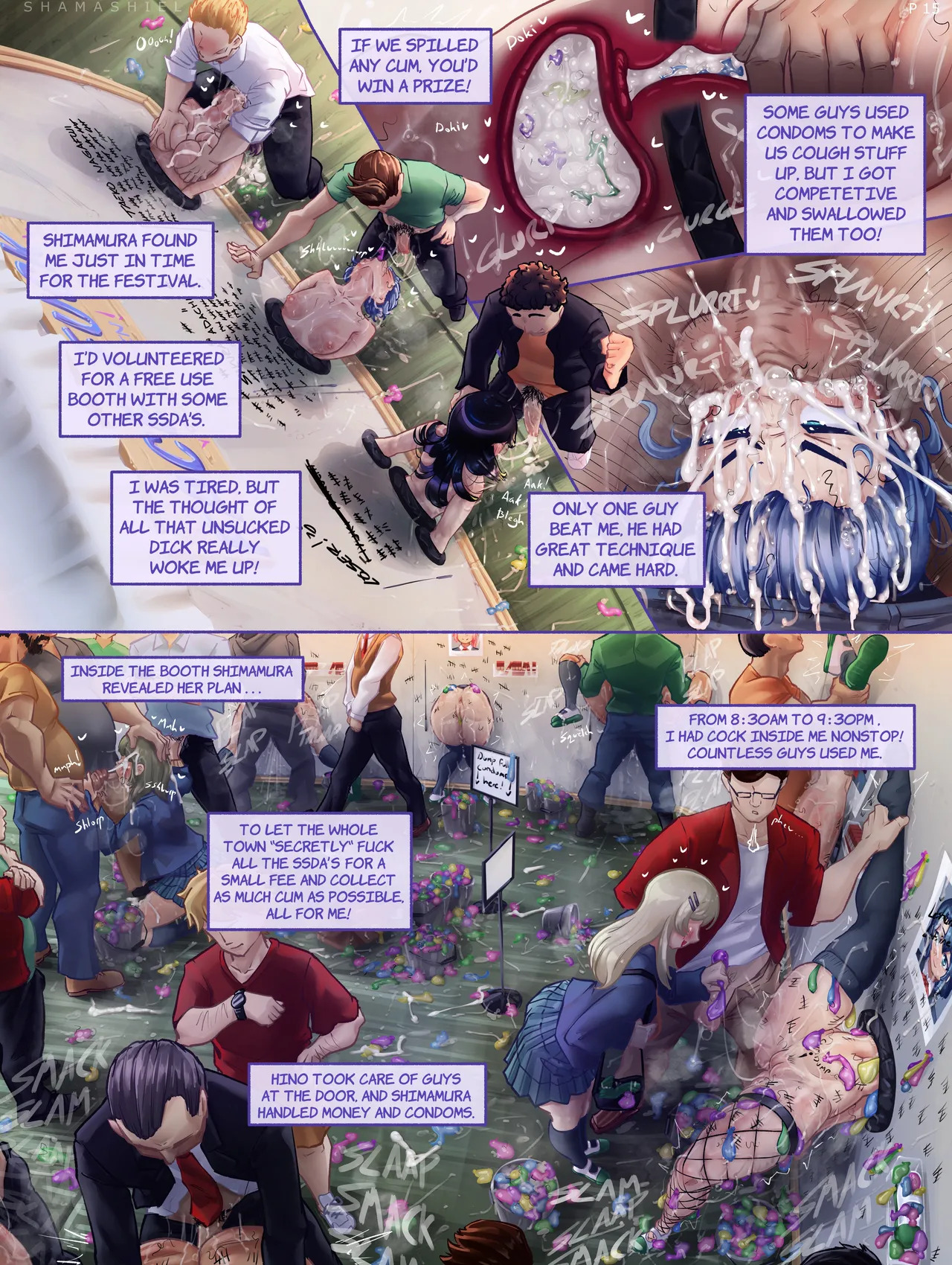 [Shamashiel] Adachi Comic - Page 15