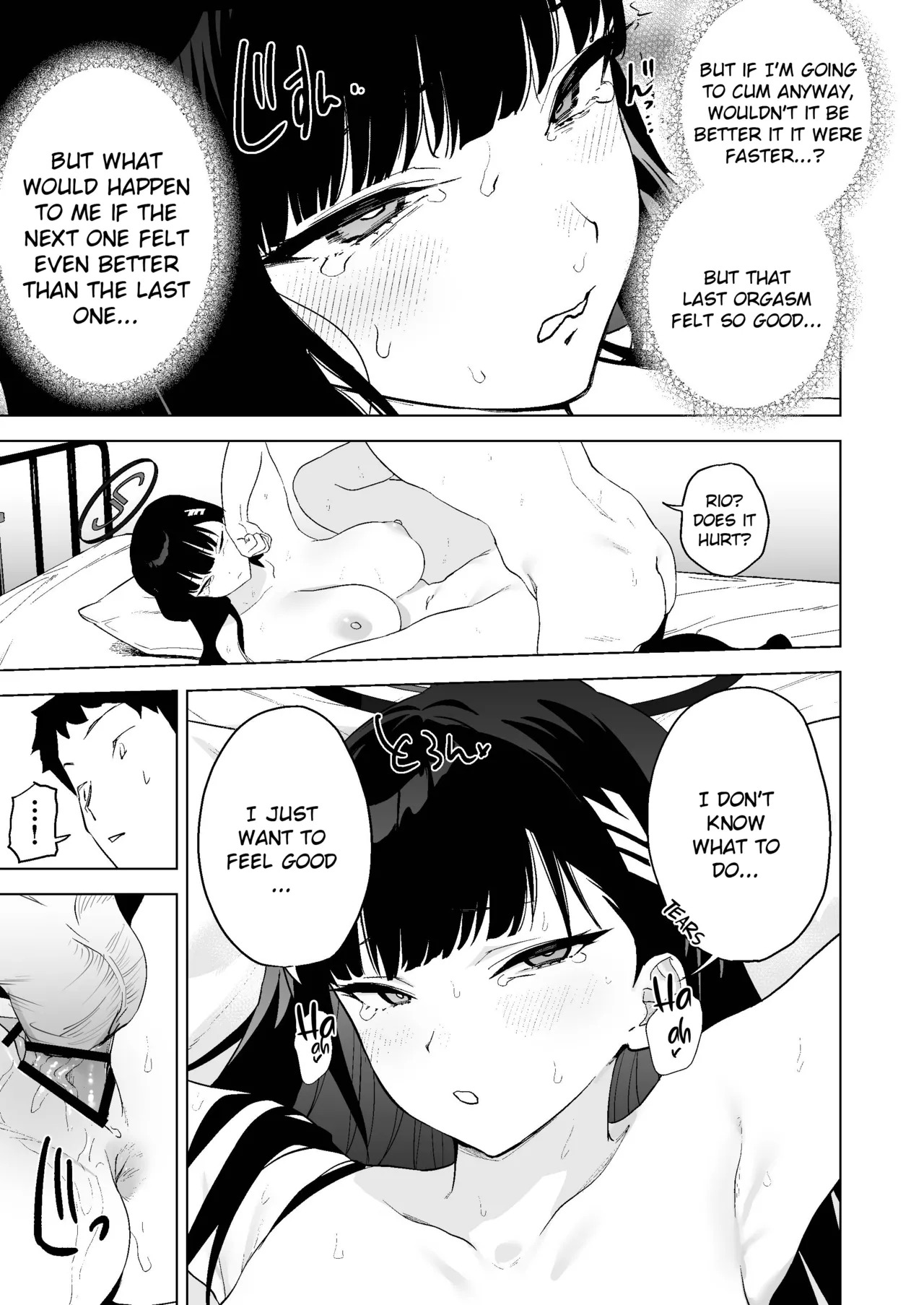Gouriteki na Sei no Hassan ni Tsuite Aratame Chikubi Karikari Iraira Manko | On the Topic of Rational Sex: Divergent Views, Scratching Nipples and Itchy Pussies! (Blue Archive) [Digital] [English] [Literally Starving] - Page 26