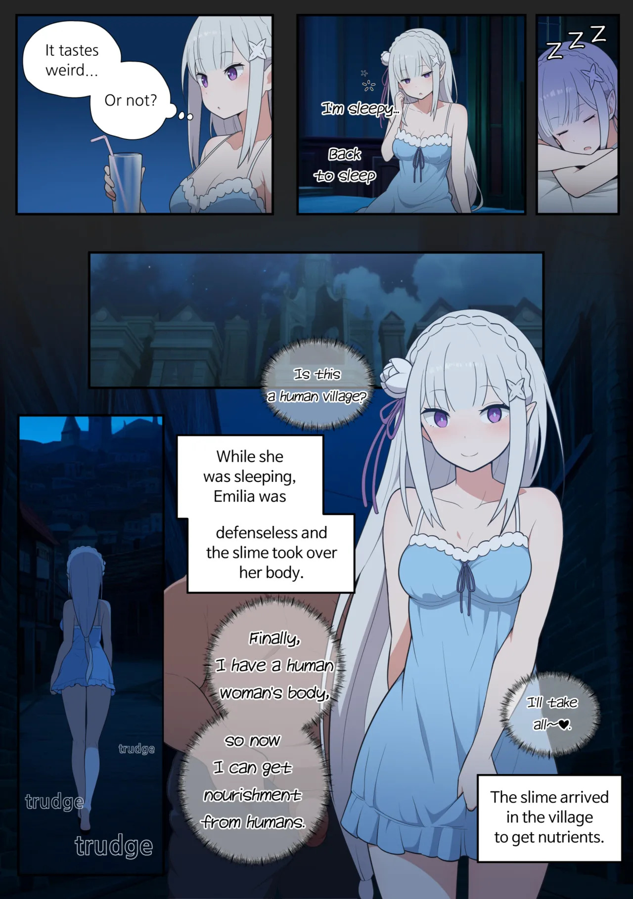 [everyday2] Emilia feminization (Re:Zero kara Hajimeru Isekai Seikatsu) [Korean, English] - Page 10