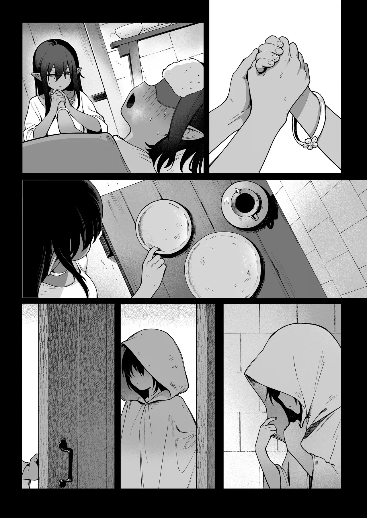 [Master of Tea & Chaos Studio (Sencha Bashira, Mugicha Bashira)] Yosei Shoukan 3-goushitsu Lacy ~Kasshoku Hada Elf o Shimei Shita Dotei Orc~ 1 [English] [Comics EnjoyerTranslation] [Decensored] - Page 27