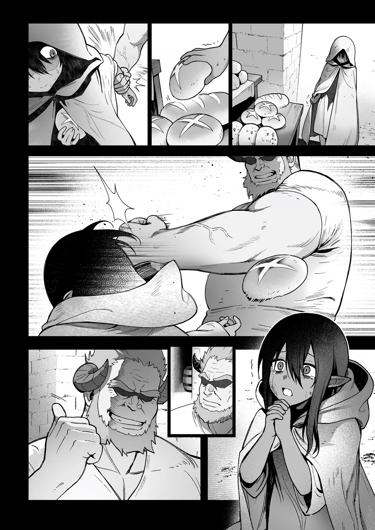[Master of Tea & Chaos Studio (Sencha Bashira, Mugicha Bashira)] Yosei Shoukan 3-goushitsu Lacy ~Kasshoku Hada Elf o Shimei Shita Dotei Orc~ 1 [English] [Comics EnjoyerTranslation] [Decensored] - Page 28