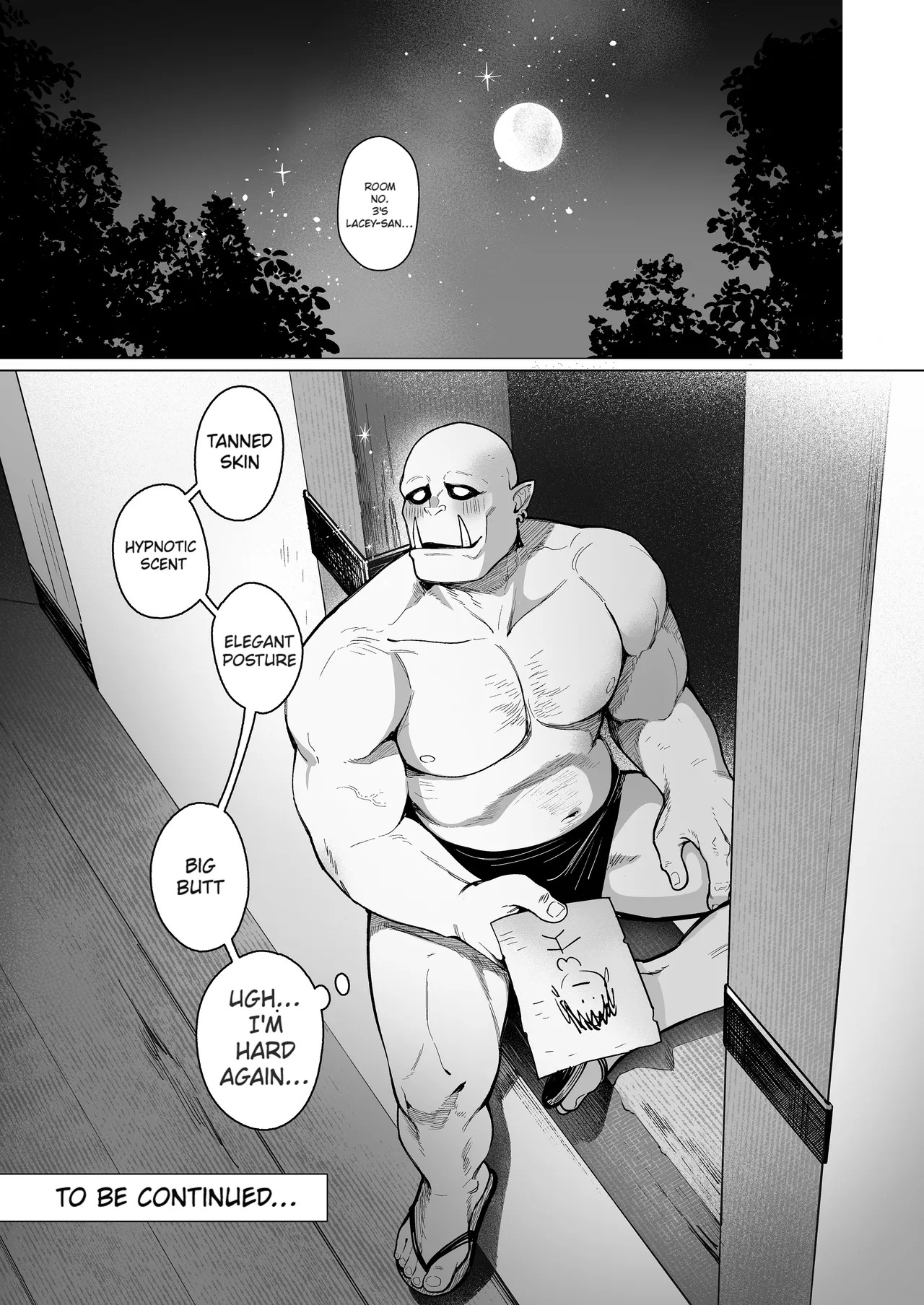 [Master of Tea & Chaos Studio (Sencha Bashira, Mugicha Bashira)] Yosei Shoukan 3-goushitsu Lacy ~Kasshoku Hada Elf o Shimei Shita Dotei Orc~ 1 [English] [Comics EnjoyerTranslation] [Decensored] - Page 46