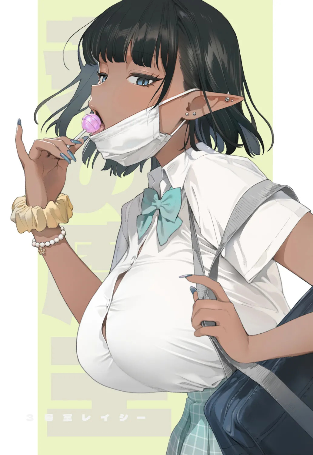 [Master of Tea & Chaos Studio (Sencha Bashira, Mugicha Bashira)] Yosei Shoukan 3-goushitsu Lacy ~Kasshoku Hada Elf o Shimei Shita Dotei Orc~ 1 [English] [Comics EnjoyerTranslation] [Decensored] - Page 57