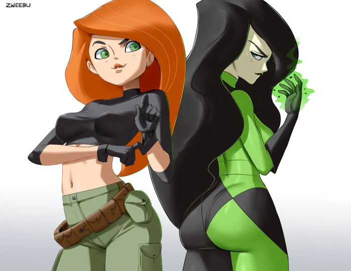 [IzharDraws] Kim Possible - Kim & Shego