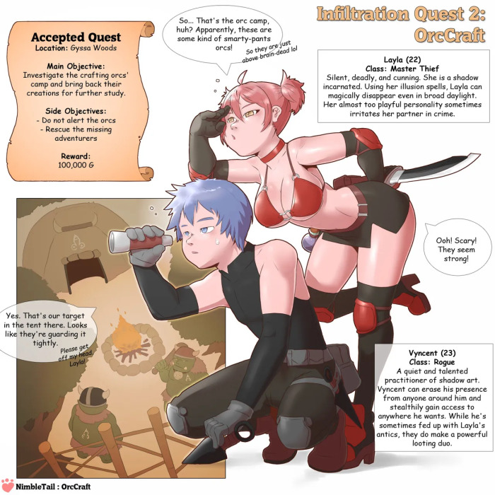 nimbletail Infiltration Quest 2: OrcCraft