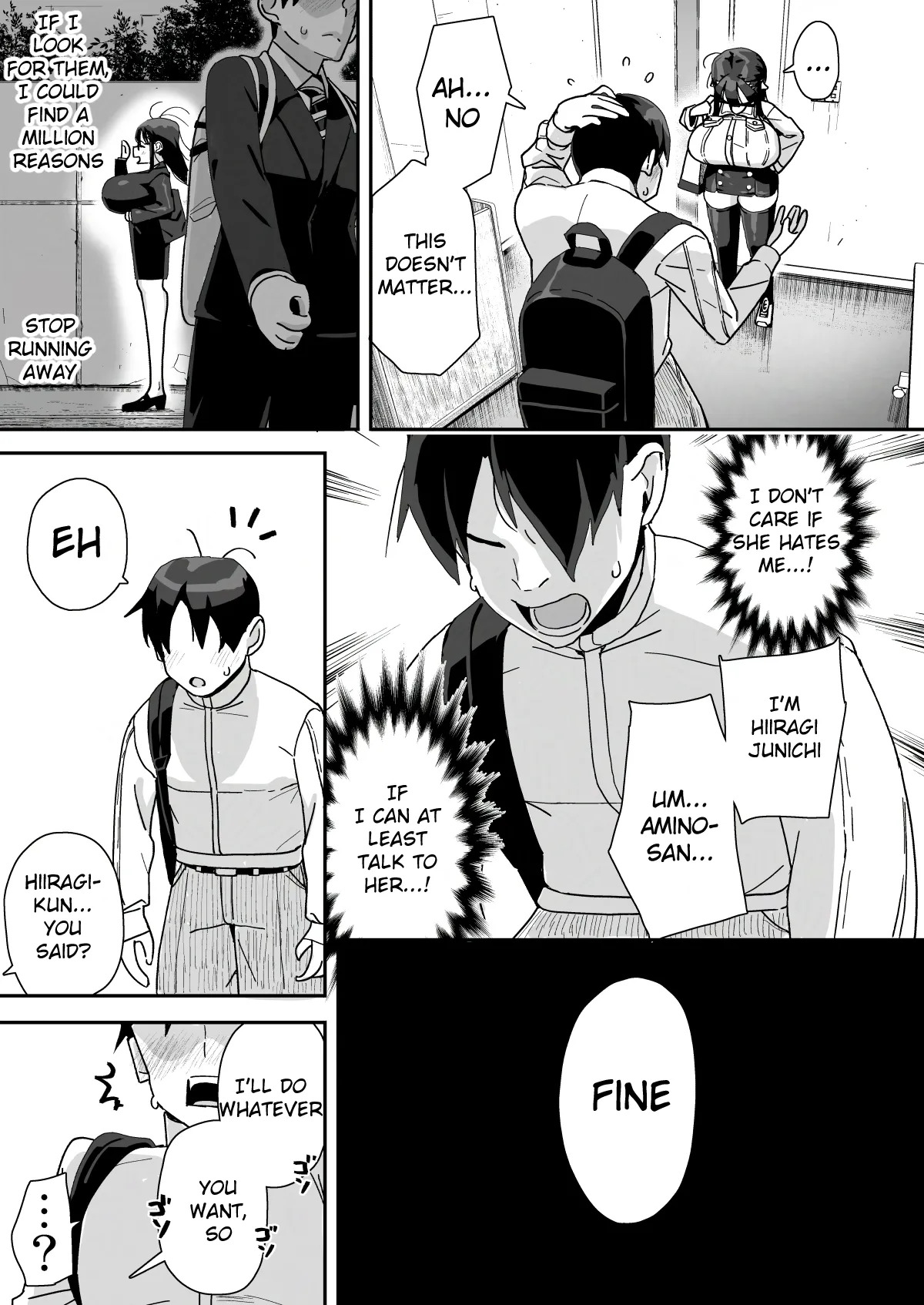 [Entelekheia (Chirumakuro)] Boku ni Haishin Bare shita U-Cup Chinkobi Joshi Amino-san [English] [Digital] - Page 19