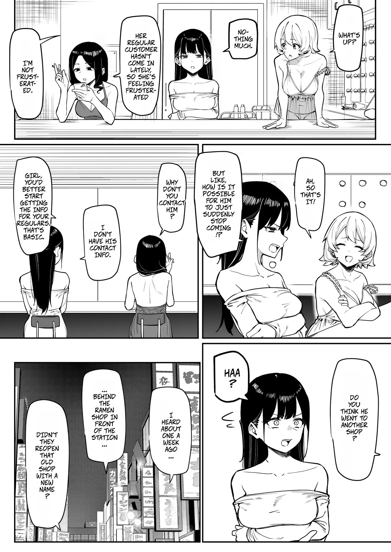 [MM] How I Met my Old Classmate at an Adult Service Place 6 -- Ecchi na Omise ni Ittara, Mukashi no Doukyuusei ga Ita Hanashi Sono 6 - Page 2