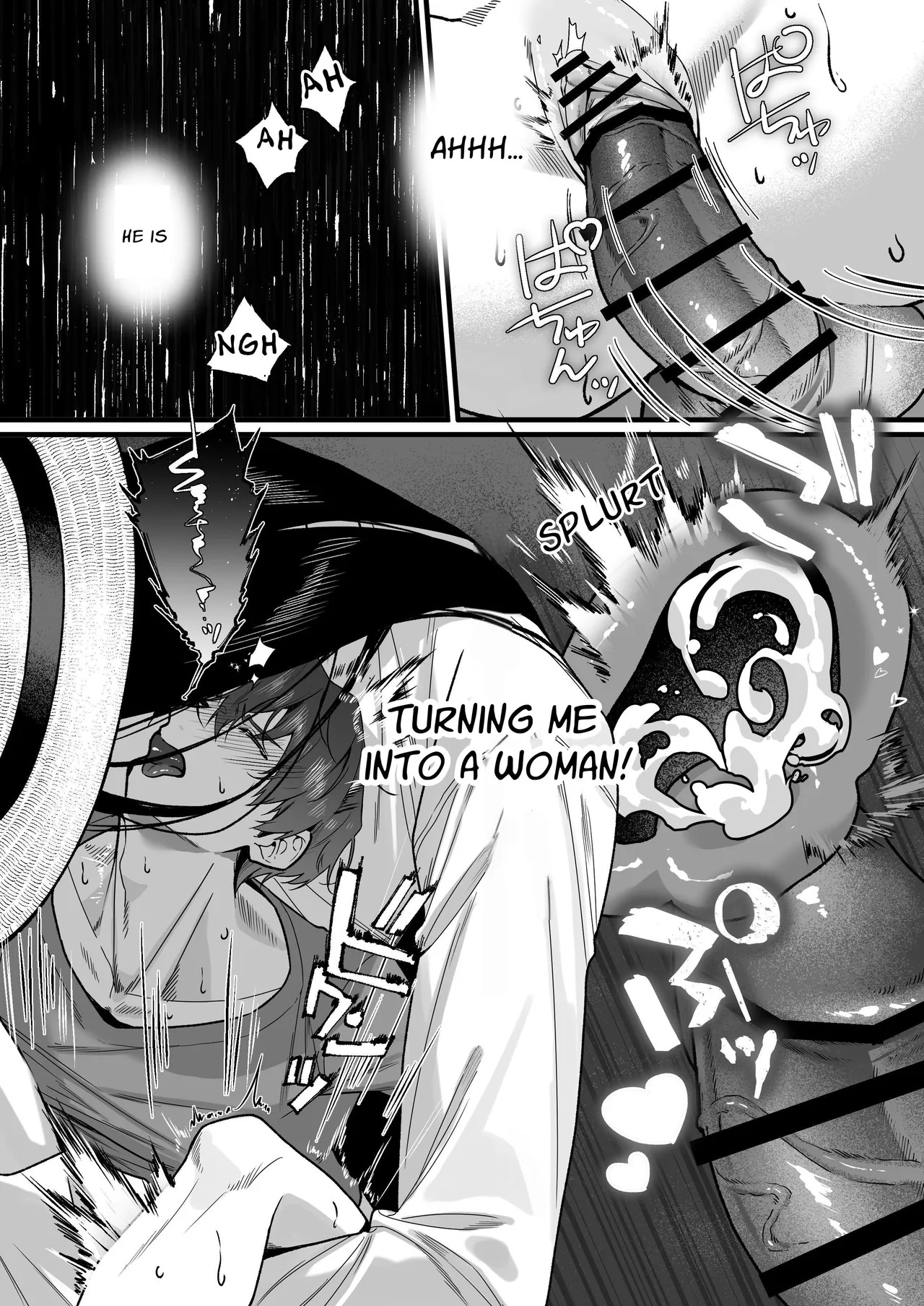 [ENG Ver.] Hasshaku-sama Forcibly Inseminates Cuntboy [SuamaMoguMogu] - Page 32