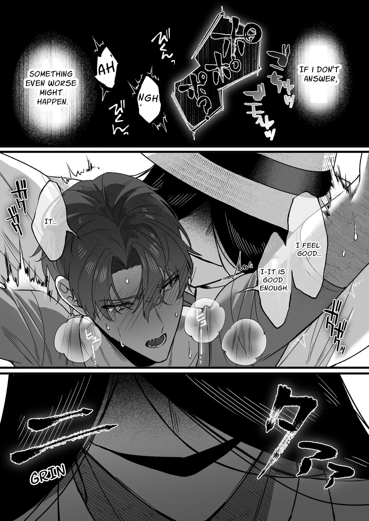 [ENG Ver.] Hasshaku-sama Forcibly Inseminates Cuntboy [SuamaMoguMogu] - Page 38