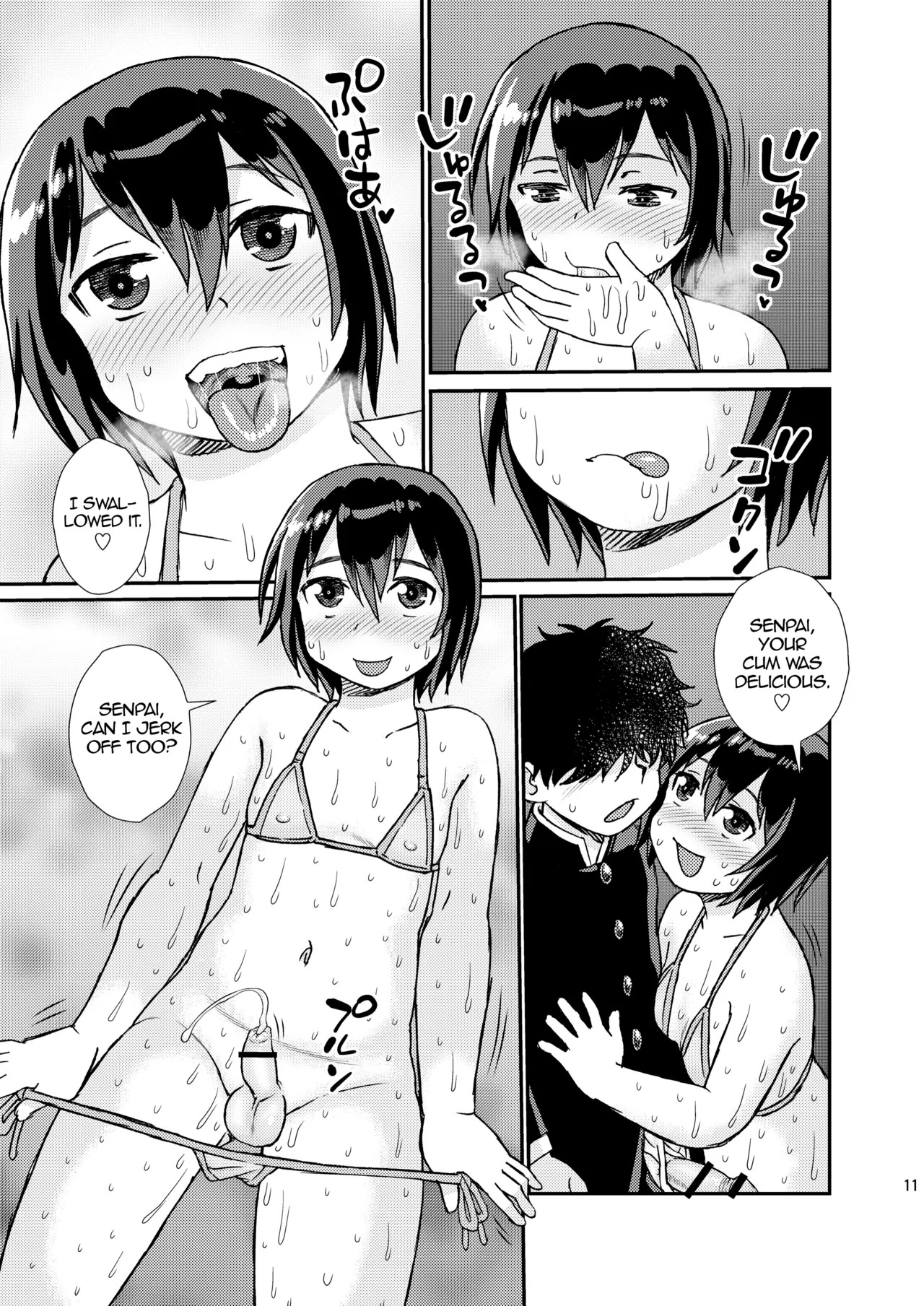 [BlueMonday (Shinozaki Rei)] Senpai to Kouhai | Senpai and Junior [English] [alparslan] [Digital] - Page 11