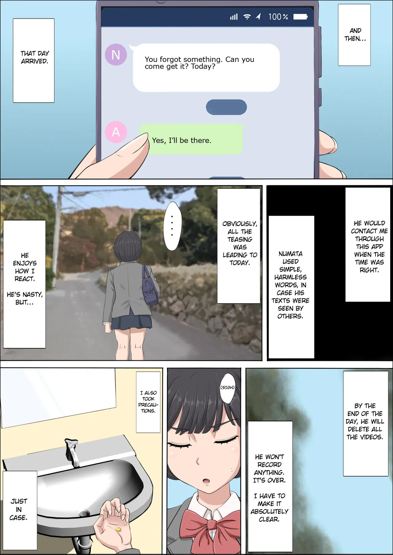 [Cotton House] Mahiru to Numata ~Wana ni Hamerareta Kanojo 2~ | Mahiru and Numata ~The Girl Who Fell into a Trap 2~ [English] - Page 18