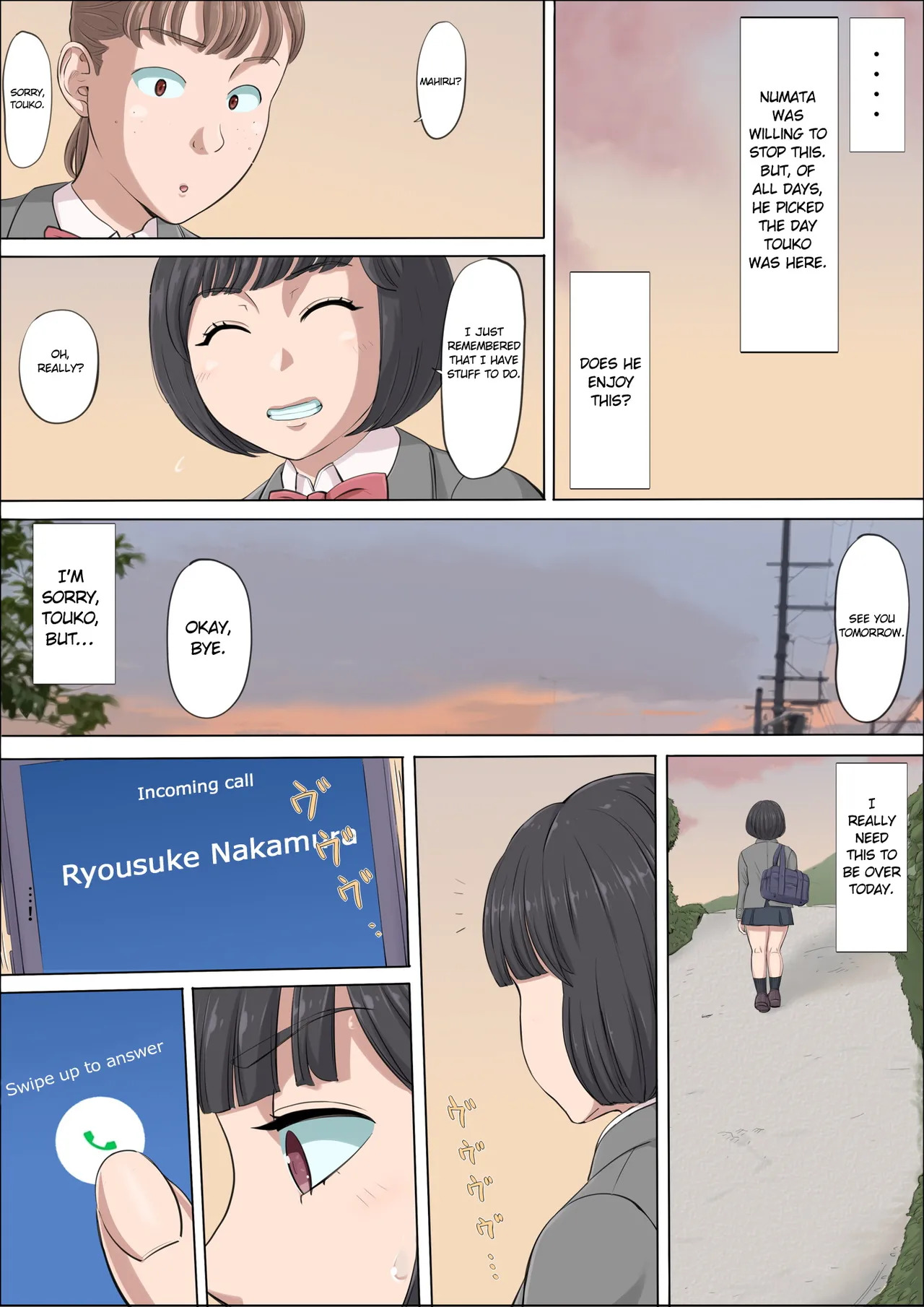 [Cotton House] Mahiru to Numata ~Wana ni Hamerareta Kanojo 2~ | Mahiru and Numata ~The Girl Who Fell into a Trap 2~ [English] - Page 26