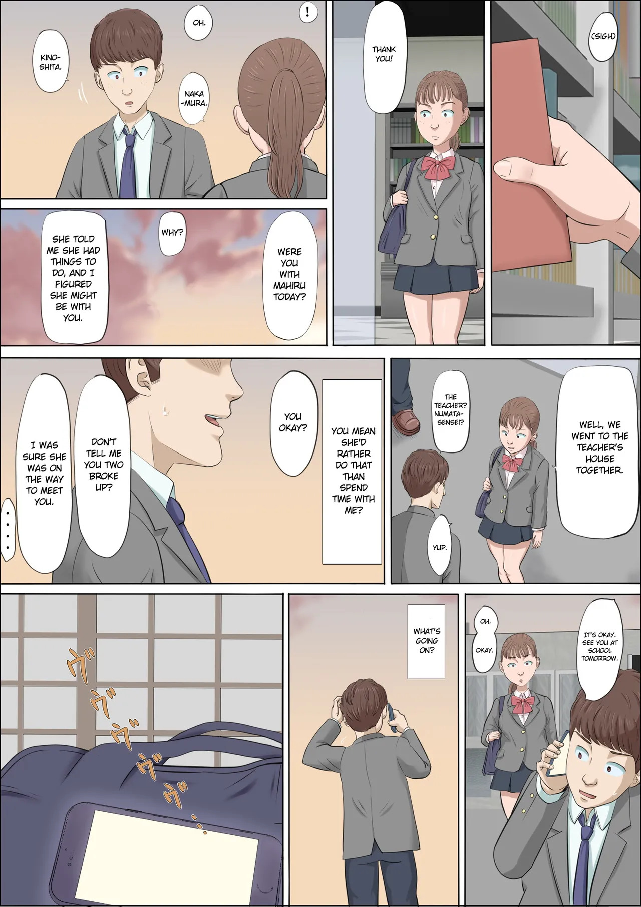 [Cotton House] Mahiru to Numata ~Wana ni Hamerareta Kanojo 2~ | Mahiru and Numata ~The Girl Who Fell into a Trap 2~ [English] - Page 39