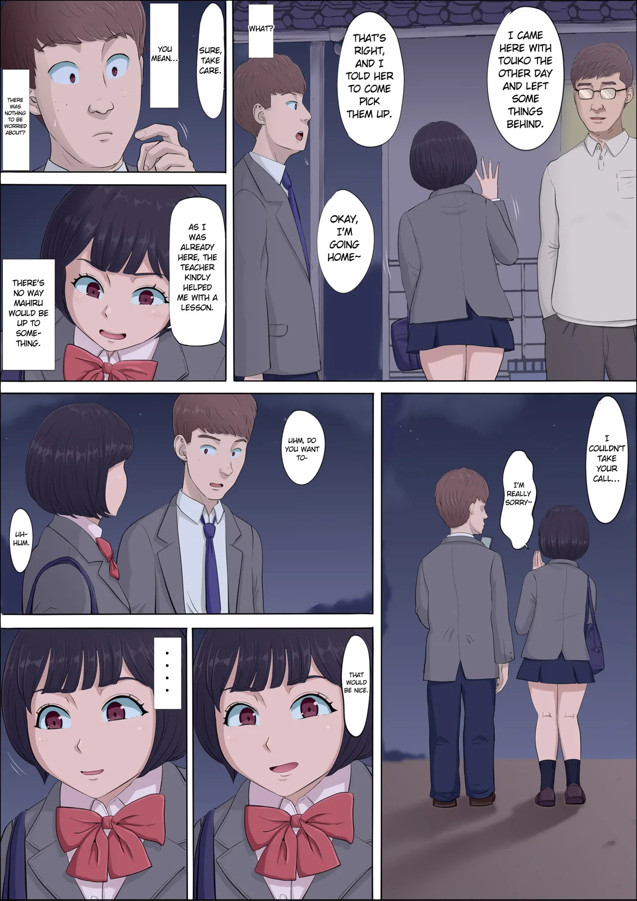 [Cotton House] Mahiru to Numata ~Wana ni Hamerareta Kanojo 2~ | Mahiru and Numata ~The Girl Who Fell into a Trap 2~ [English] - Page 54