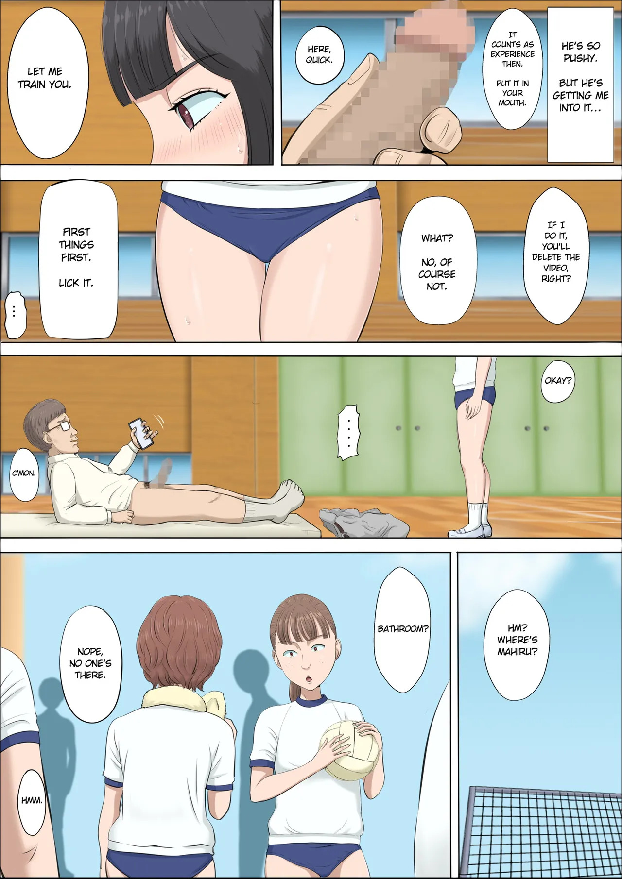 [Cotton House] Mahiru to Numata ~Wana ni Hamerareta Kanojo 2~ | Mahiru and Numata ~The Girl Who Fell into a Trap 2~ [English] - Page 8