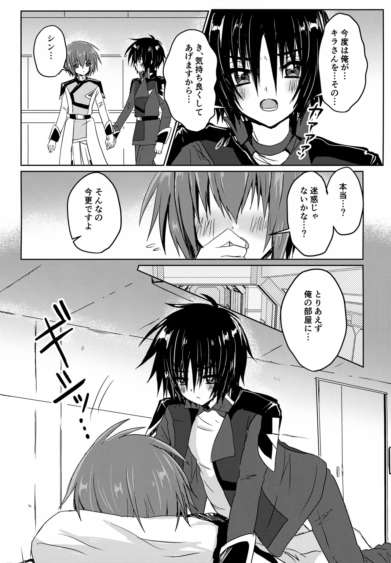 (GERMINATED 2) [Manjuu Futon. (Nji.)] C.O.M.P.S. cleanmonth (Gundam SEED FREEDOM) - Page 18