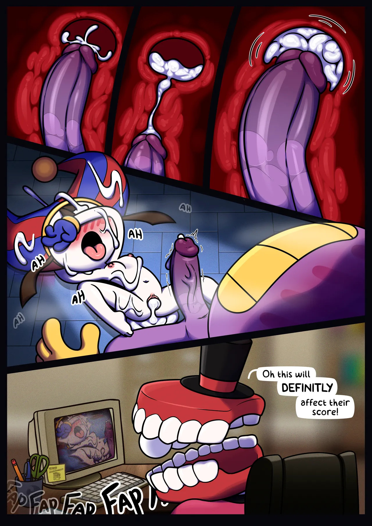 [PurpleFlame] Team Training (The Amazing Digital Circus) - Page 12
