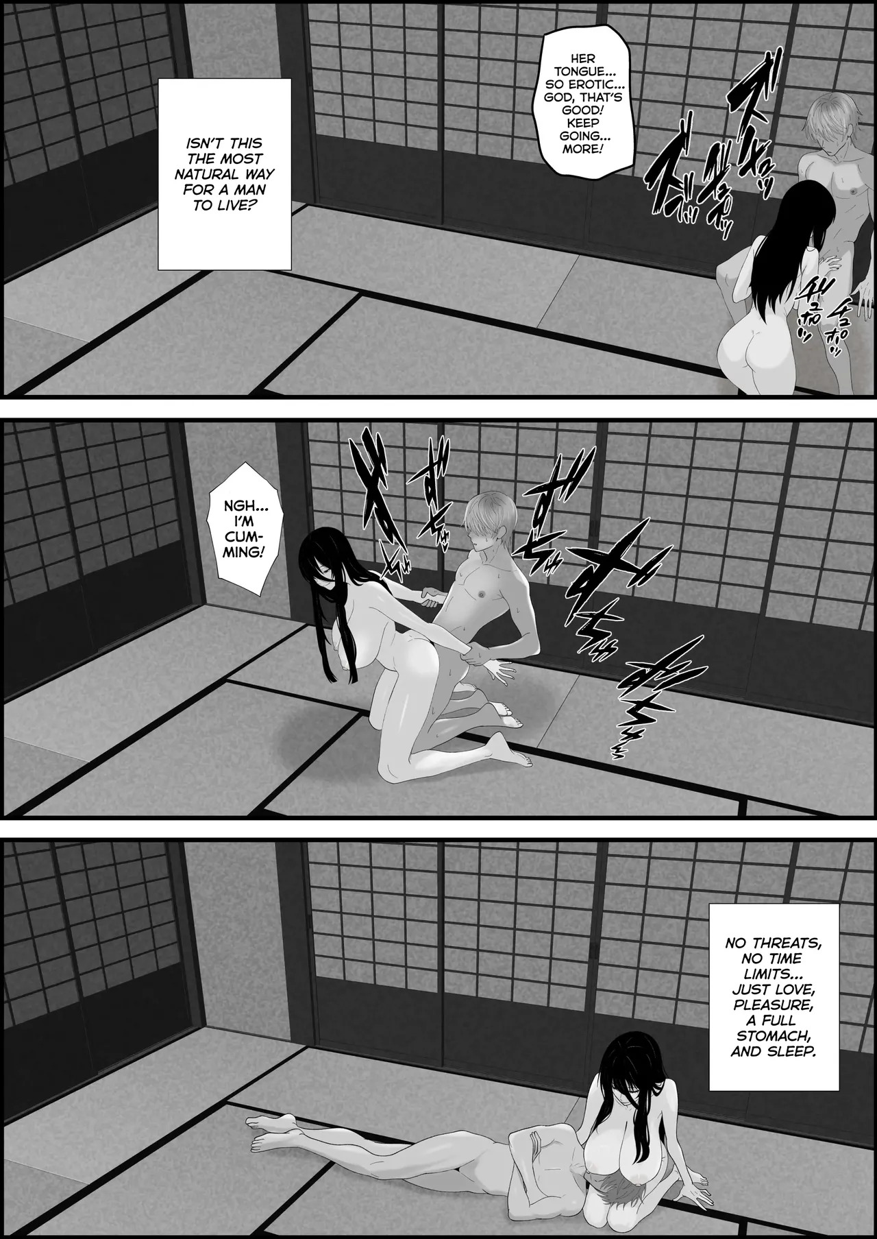 [Seijin 14-sai (Sankaku Noel)] Su Kuu Ai ~ Mugon Muhyoujou Bakunyuu Kyojiri no Yuurei Niji ~Itto Mitsume Rarenagara pisuton-goto ni Zetchou Saserare-kotsu no Zui made Aisa Reru Hanashi [English] [MuraMura] - Page 31