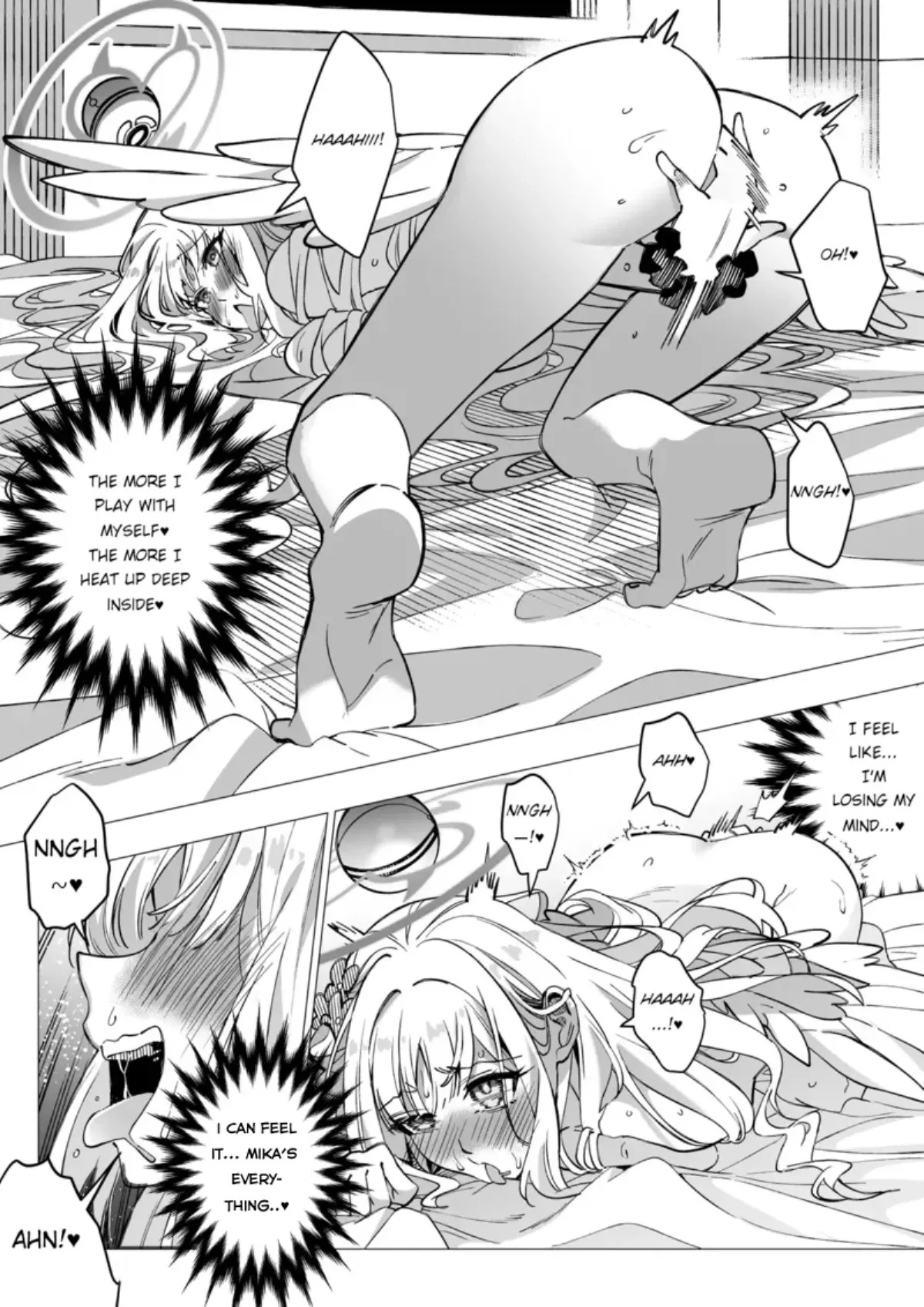[Hyoui Lover (Duokuma)] Misono Mika No Nikutai Wo Nottoru Hanashi | A story about taking over Misono Mika's body (Blue Archive) [English] [Rewrite] - Page 13