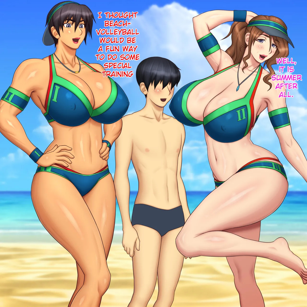 [Yukijirushi Nyuugyou] Zoku Jukujo Beach Volleyball - Page 9