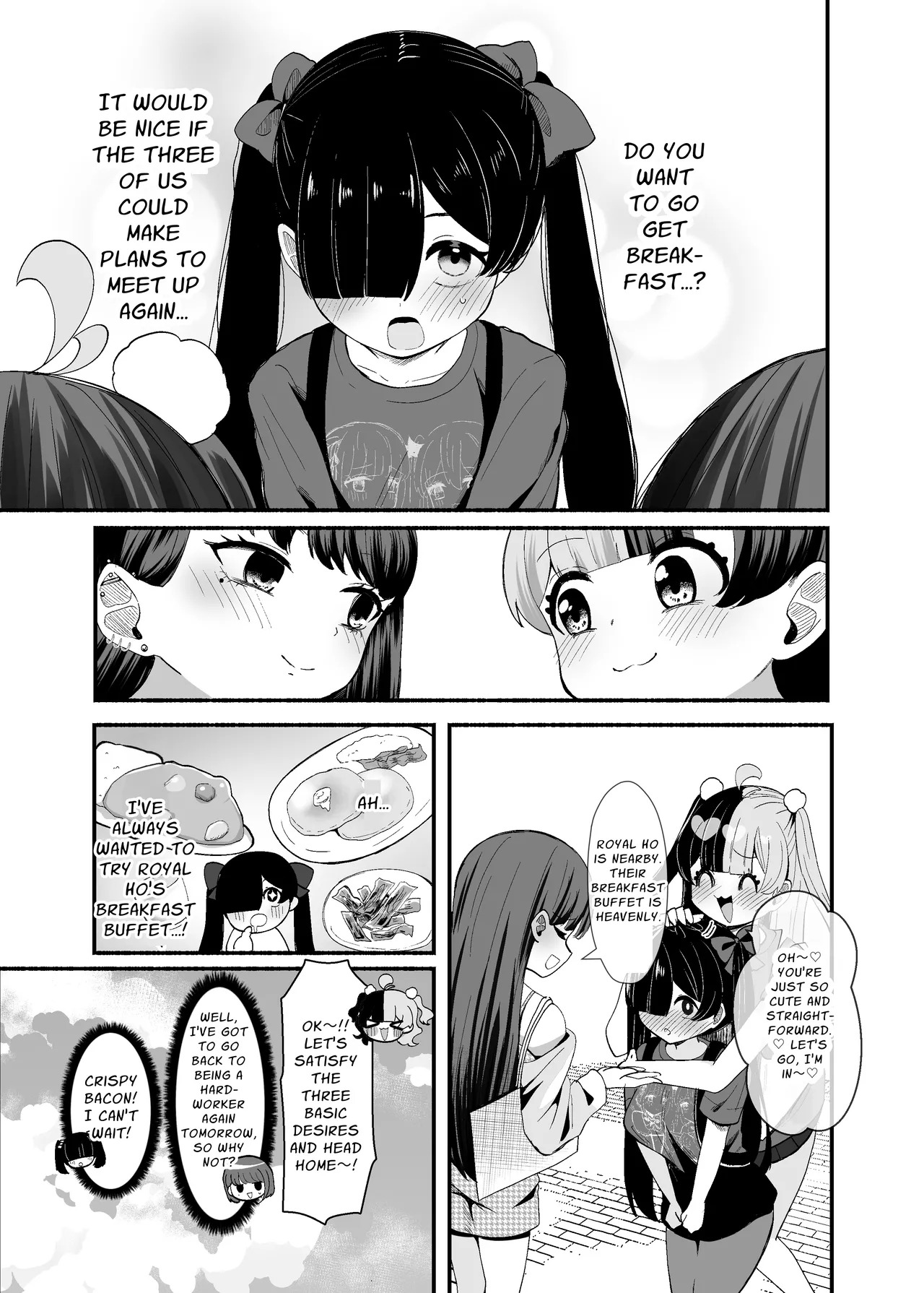 [LittlePencil (Emumiya Nyamu)] Ochinpo Joshi 3-nin, NatsuComi Senrihin Yominagara Nuite Hamete Mata Nuita. | Three Dick Girls Jerked Off To Their Summer Comiket Loot, Fucked, And Then Did It Again [Digital] [English] [Penguin Piper] - Page 53