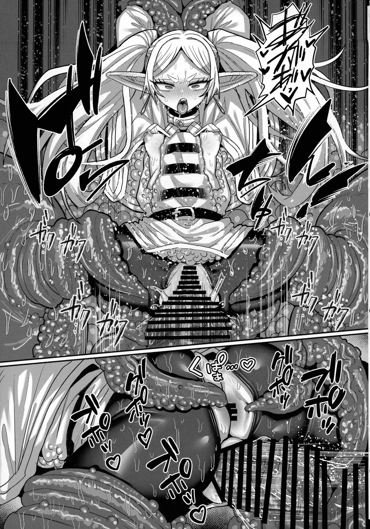 (C106) [Sei no Mamono (Sema, C-Low, Shunmaku)] Frieren to Ero Trap Dungeon (Sousou no Frieren) - Page 37