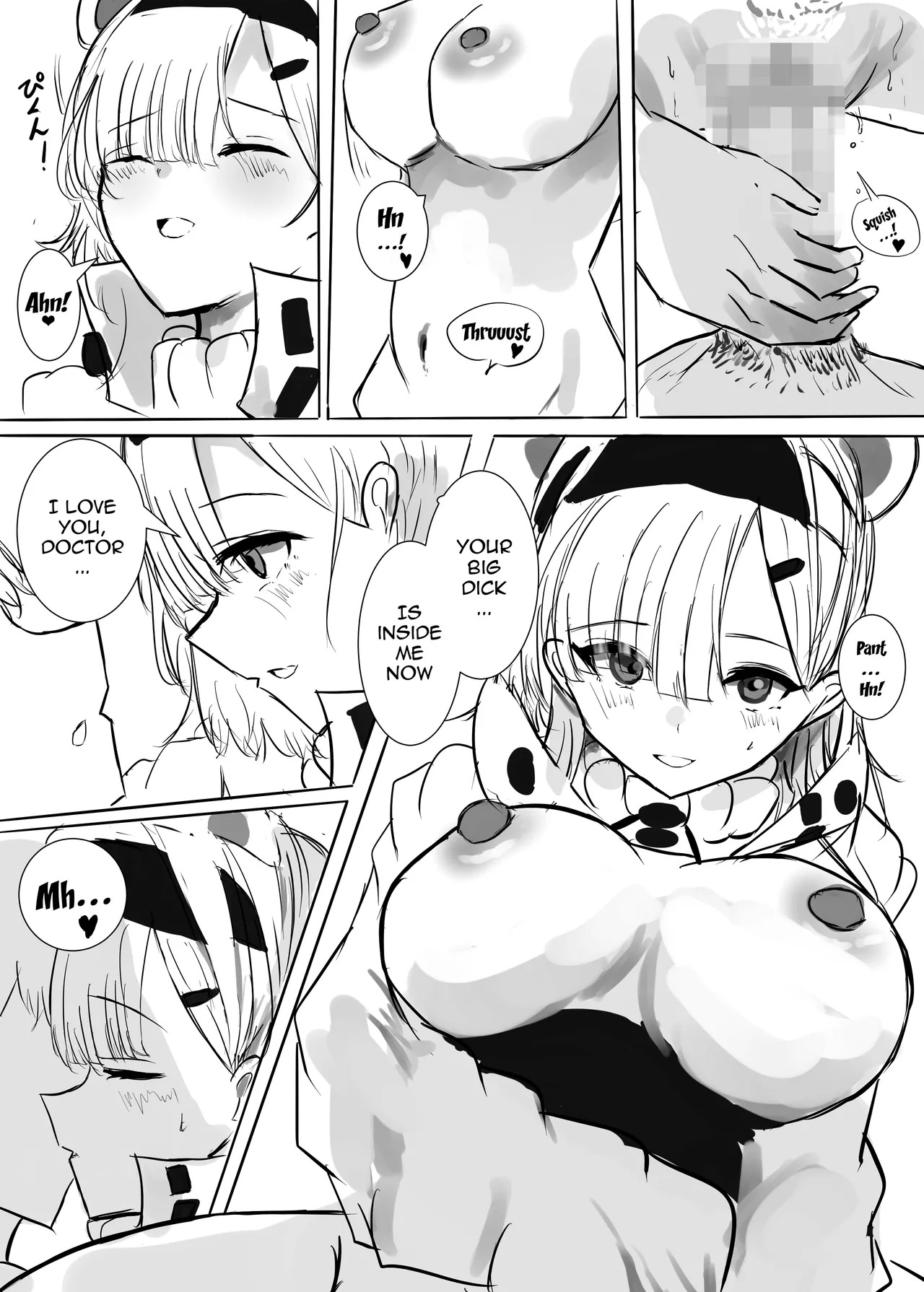 [Sunaneko] Aurora-chan to Karada Attame Ecchi o Suru Ohanashi / Story About Doing Lewd Things With Aurora As She Warms My Body (Arknights) [English] {Doujins.com} - Page 6