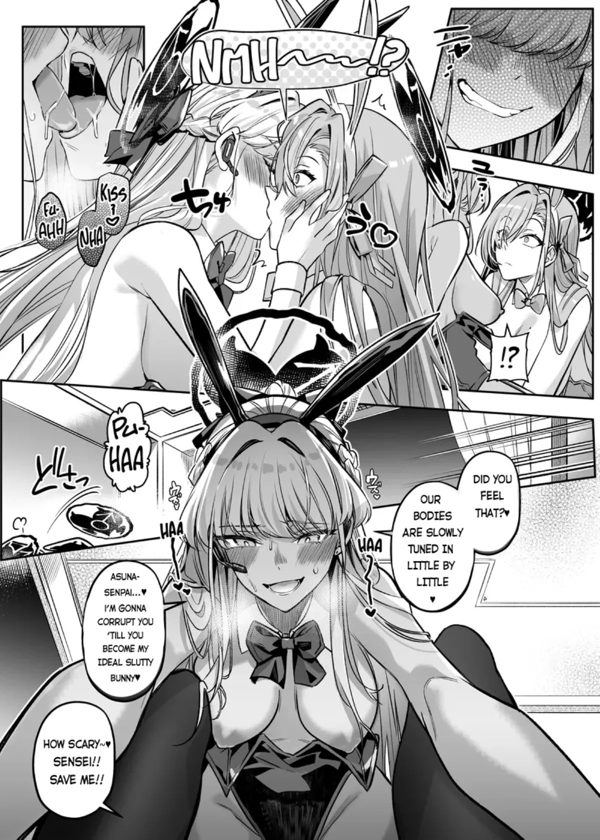 [Hyoui Lover (Duokuma)] Hyoui Archive ~Asuna & Toki no Baai~ | Possession Archive ~Asuna & Toki~ (Blue Archive) [English] [Rewrite] - Page 16