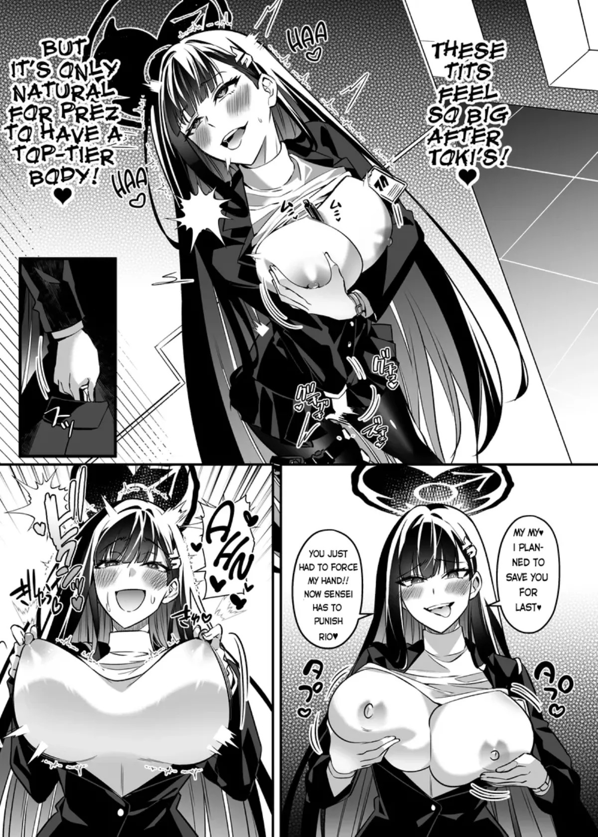 [Hyoui Lover (Duokuma)] Hyoui Archive ~Asuna & Toki no Baai~ | Possession Archive ~Asuna & Toki~ (Blue Archive) [English] [Rewrite] - Page 26