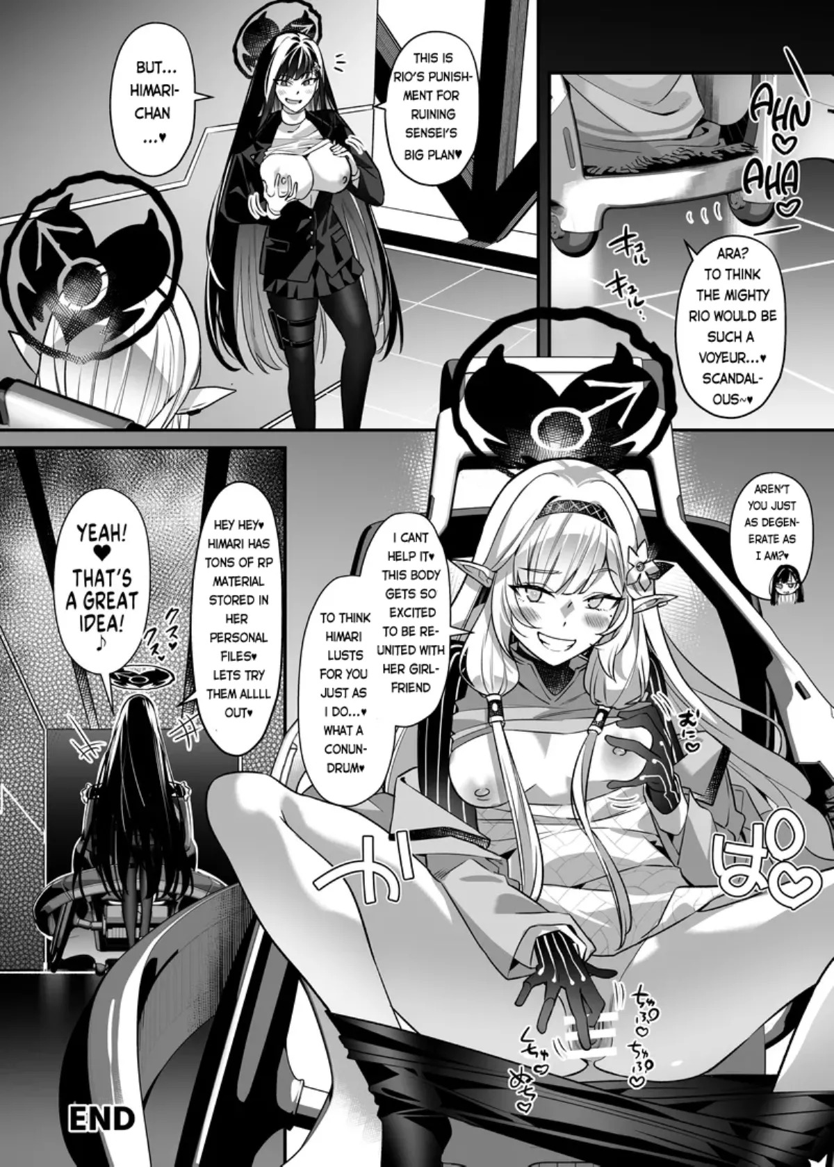 [Hyoui Lover (Duokuma)] Hyoui Archive ~Asuna & Toki no Baai~ | Possession Archive ~Asuna & Toki~ (Blue Archive) [English] [Rewrite] - Page 27