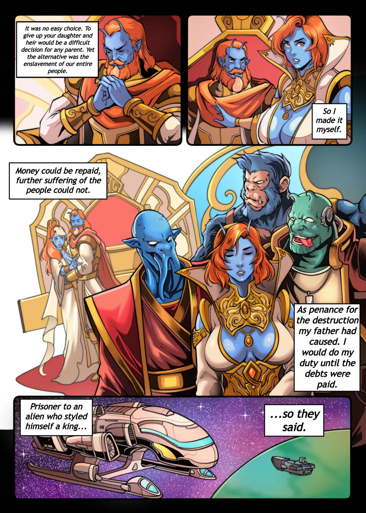 Galaxy of Scum Issue #8: The Princess - Page 9
